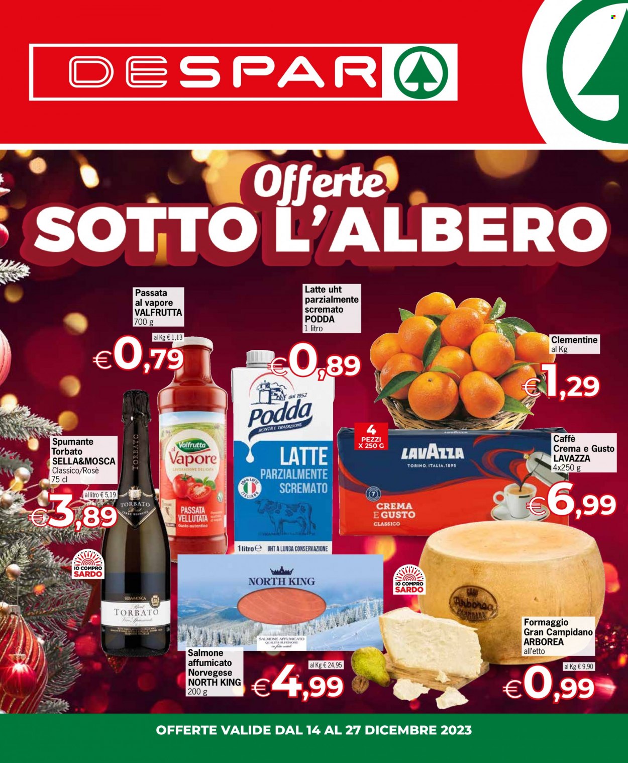 Volantino Despar - 14/12/2023 - 27/12/2023. Pagina 1