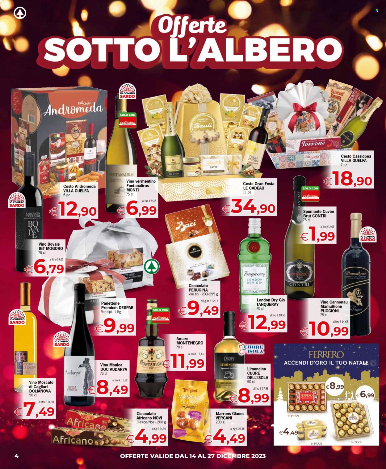 Volantino Eurospar - 14/12/2023 - 27/12/2023. Pagina 4