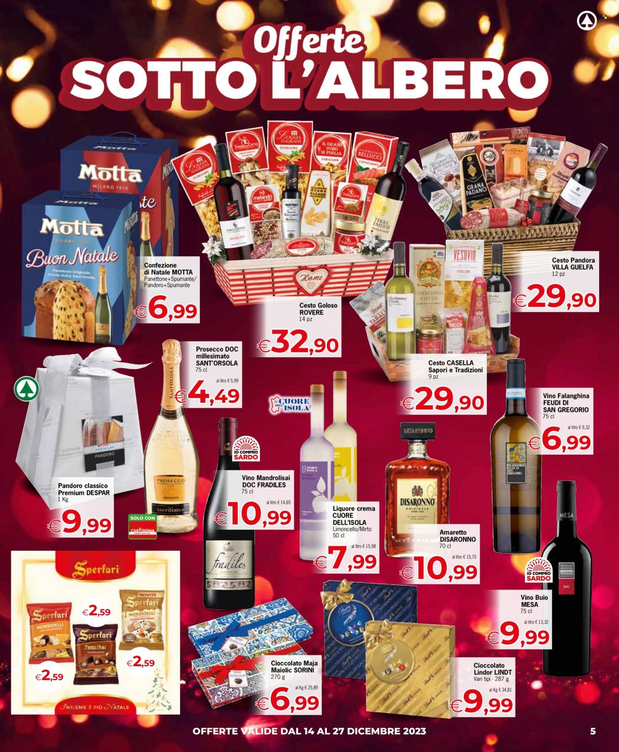 Volantino Eurospar - 14/12/2023 - 27/12/2023. Pagina 5