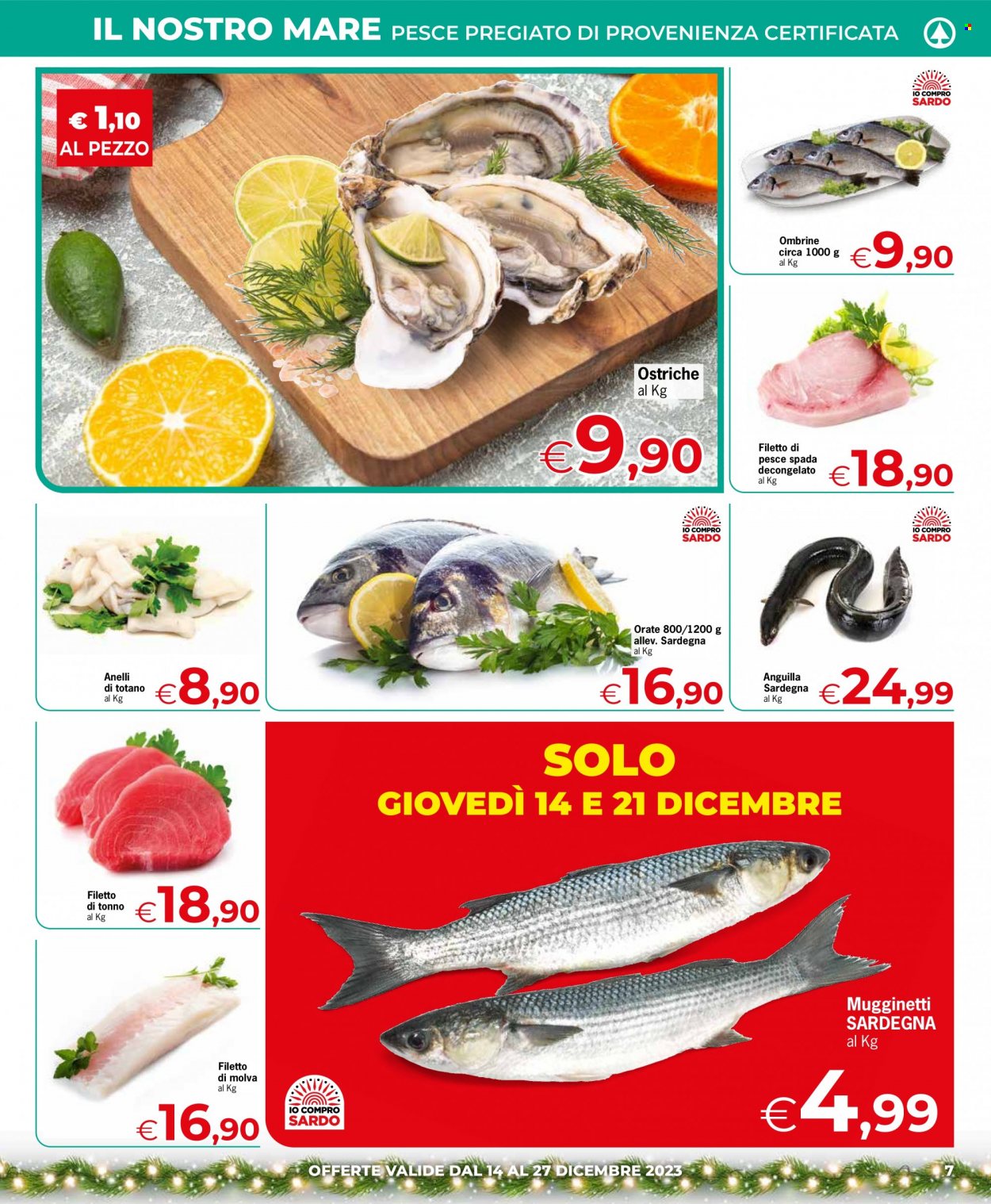 Leták Eurospar - 14.12.2023 - 27.12.2023. Strana 7