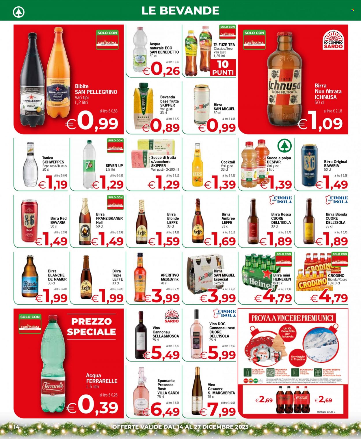 Volantino Eurospar - 14/12/2023 - 27/12/2023. Pagina 14