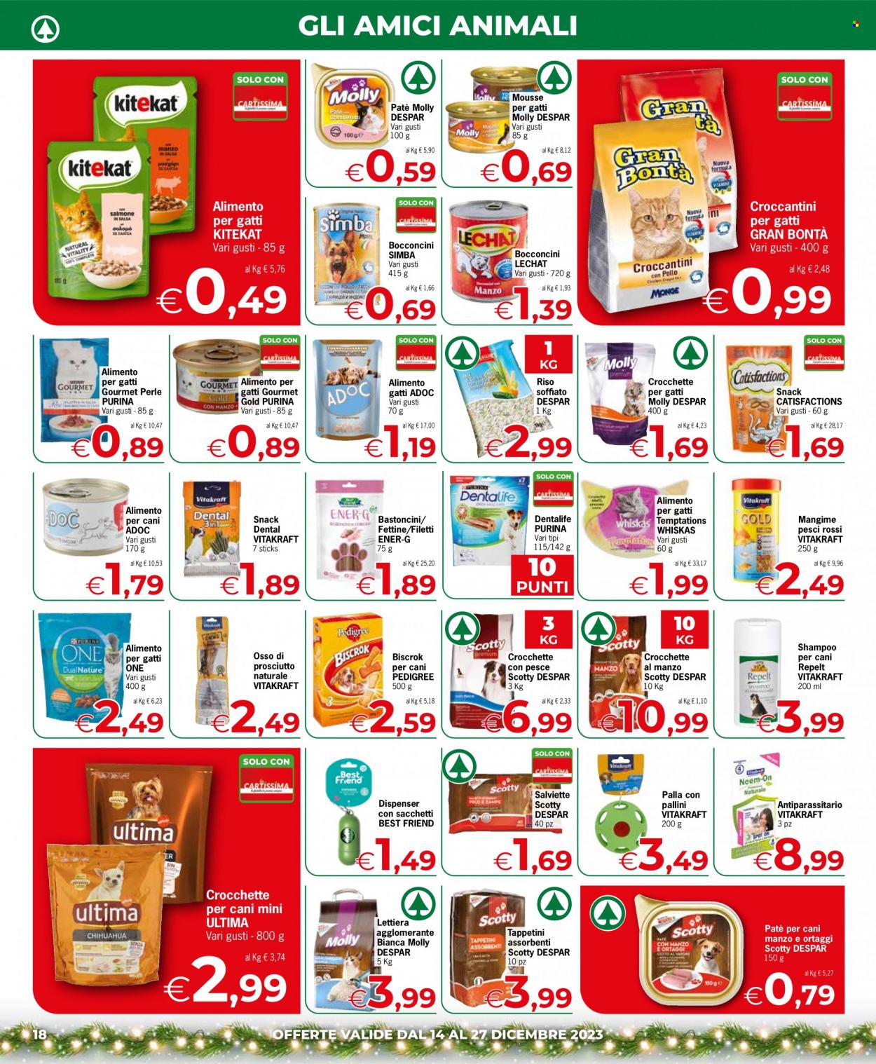 Leták Eurospar - 14.12.2023 - 27.12.2023. Strana 18