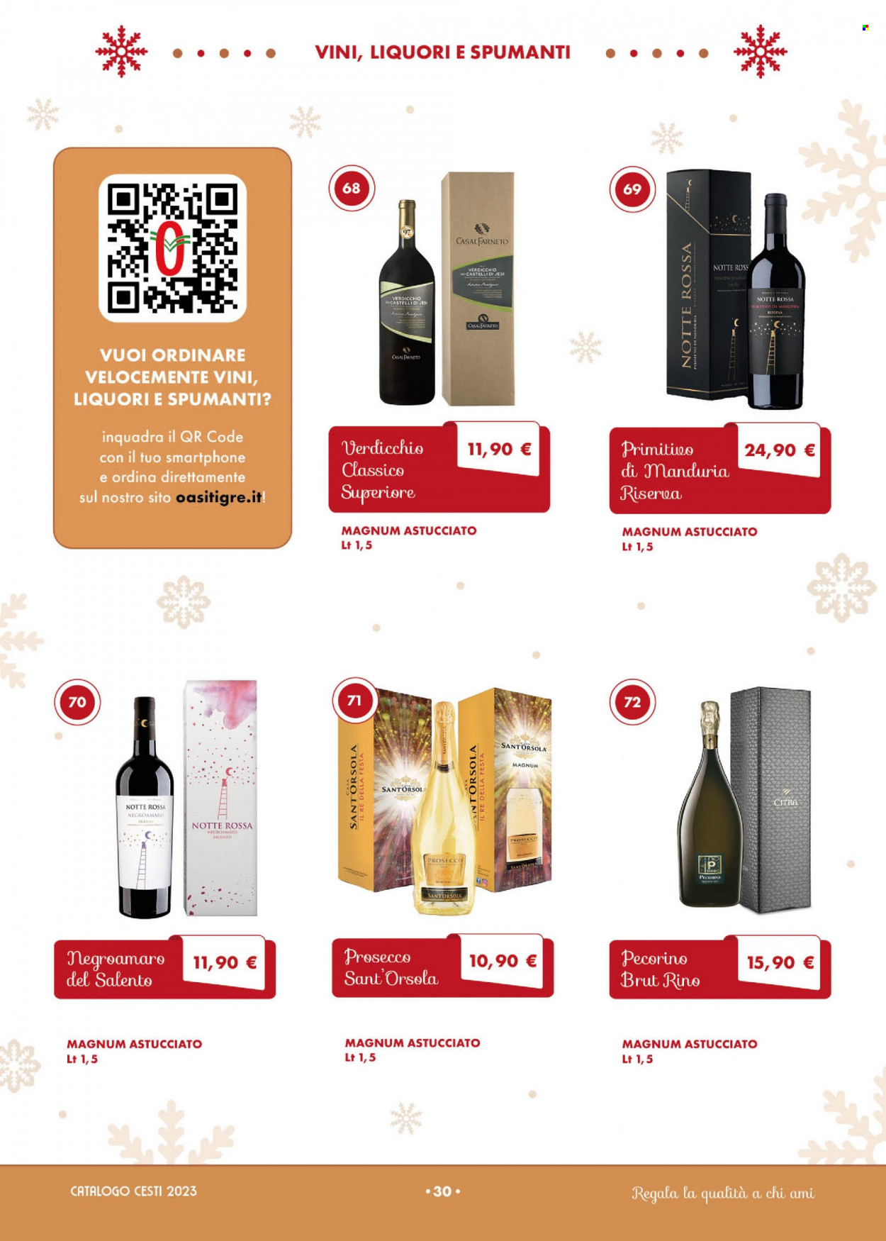 Volantino Oasi - 15/12/2023 - 31/12/2023. Pagina 30