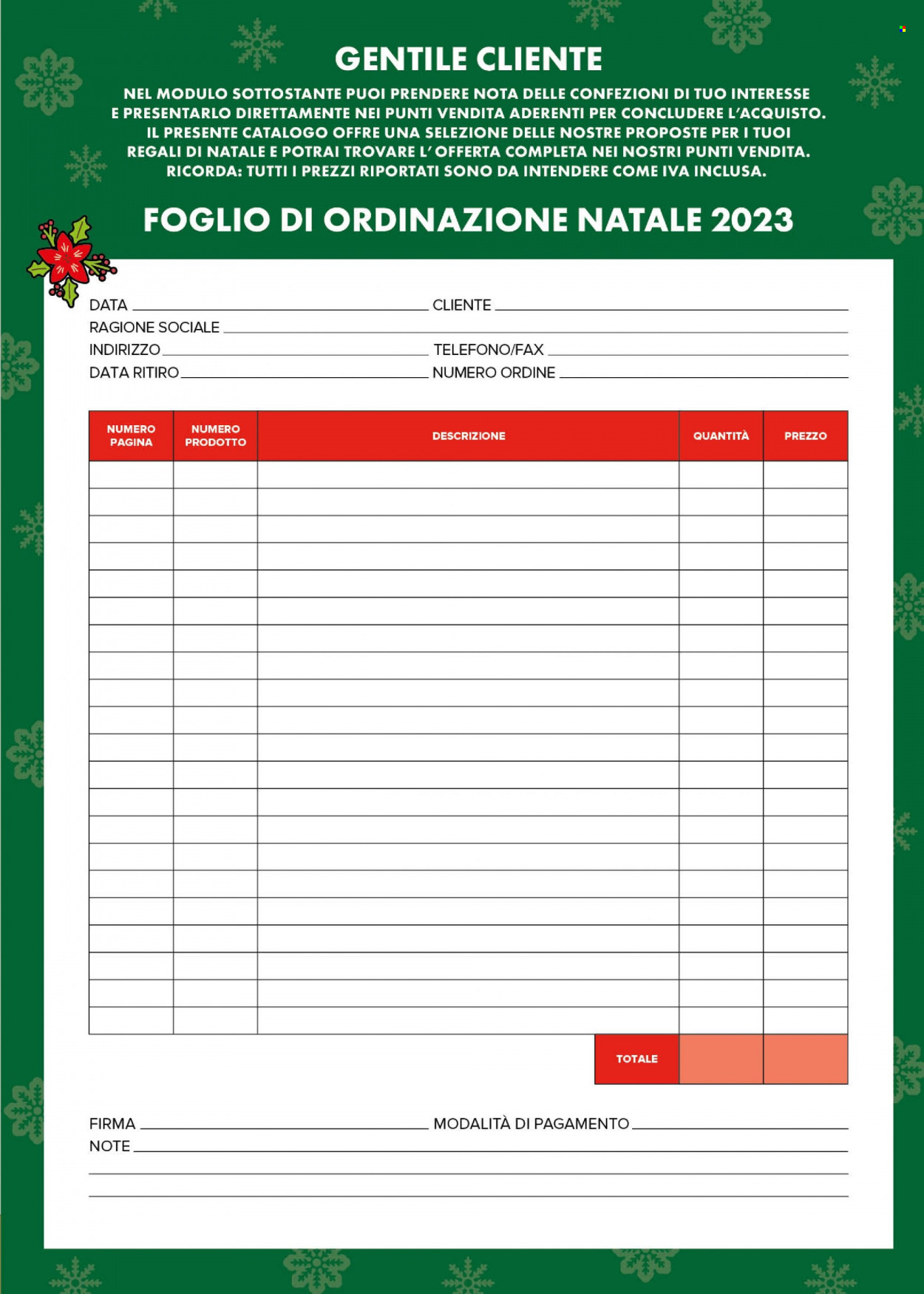 Volantino Oasi - 15/12/2023 - 31/12/2023. Pagina 39