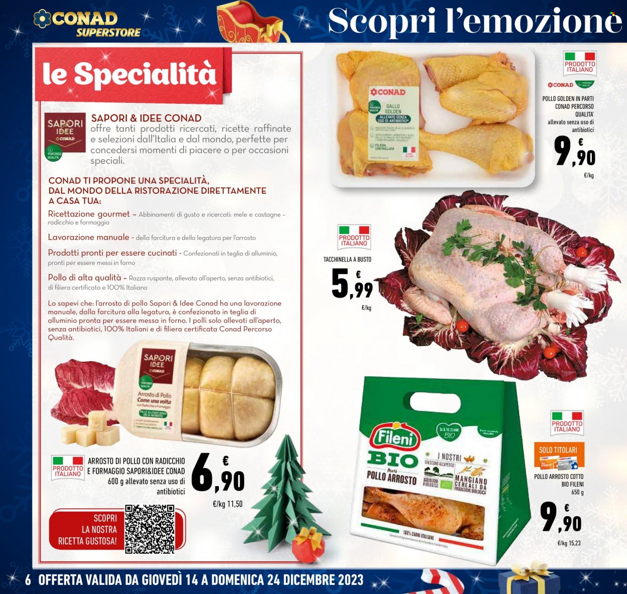 Volantino Conad Superstore - 14/12/2023 - 24/12/2023. Pagina 6