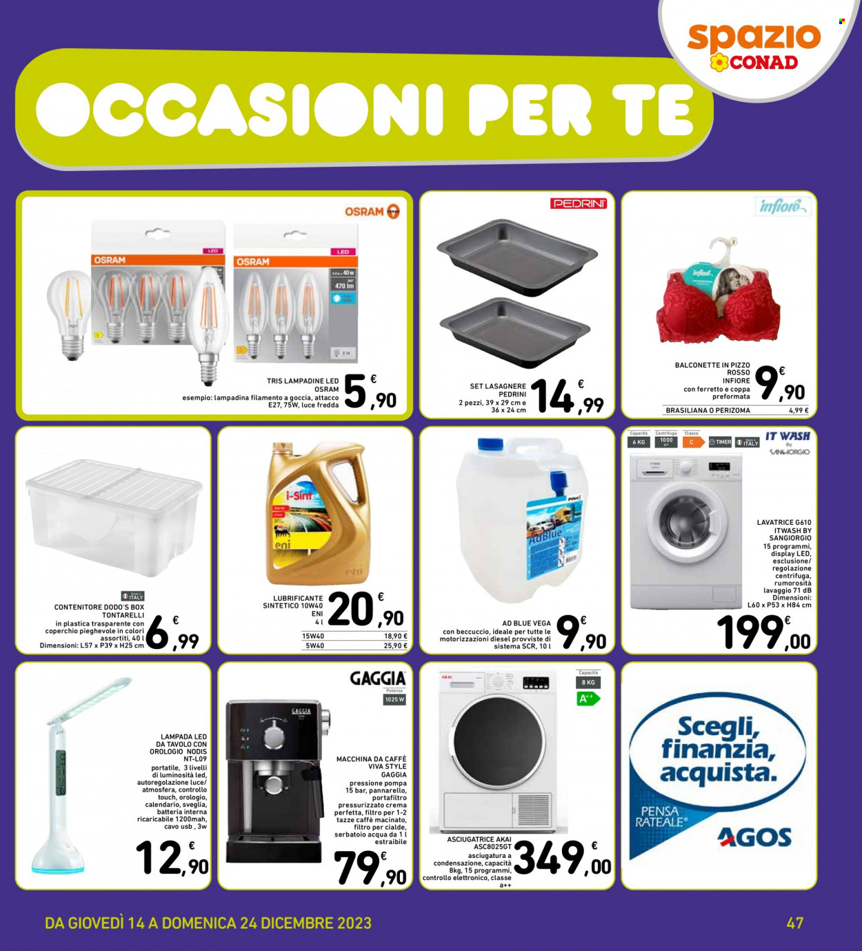 Volantino Spazio Conad - 14/12/2023 - 24/12/2023. Pagina 47