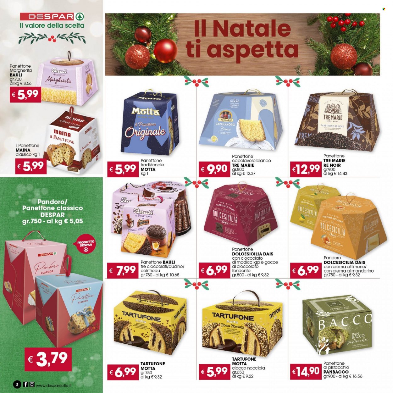 Volantino Despar - 15/12/2023 - 26/12/2023. Pagina 2