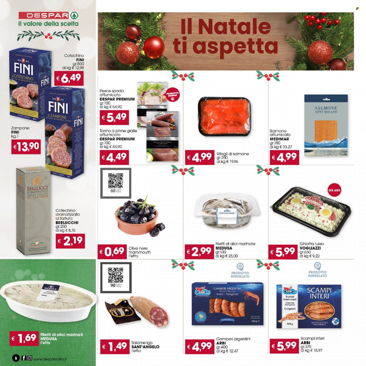 Volantino Despar - 15/12/2023 - 26/12/2023. Pagina 8