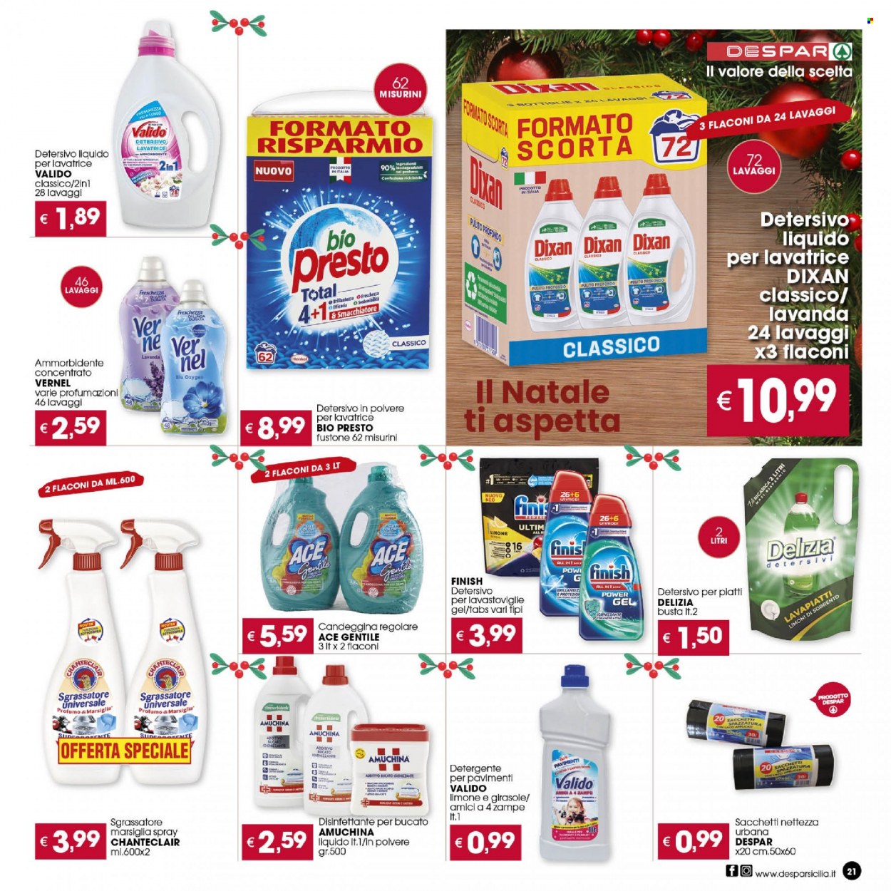 Volantino Despar - 15/12/2023 - 26/12/2023. Pagina 21