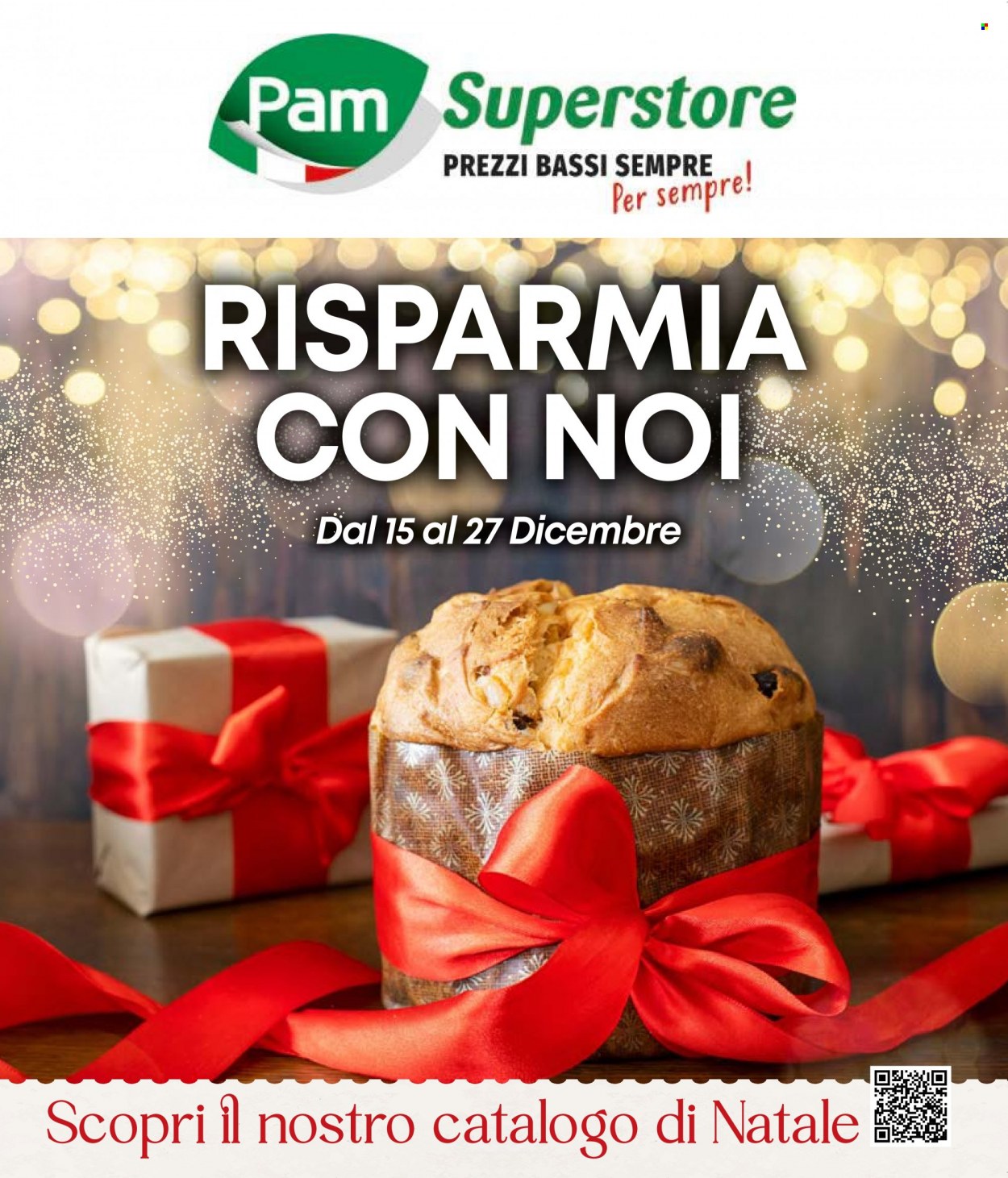 Volantino Pam Panorama - 15/12/2023 - 27/12/2023. Pagina 1