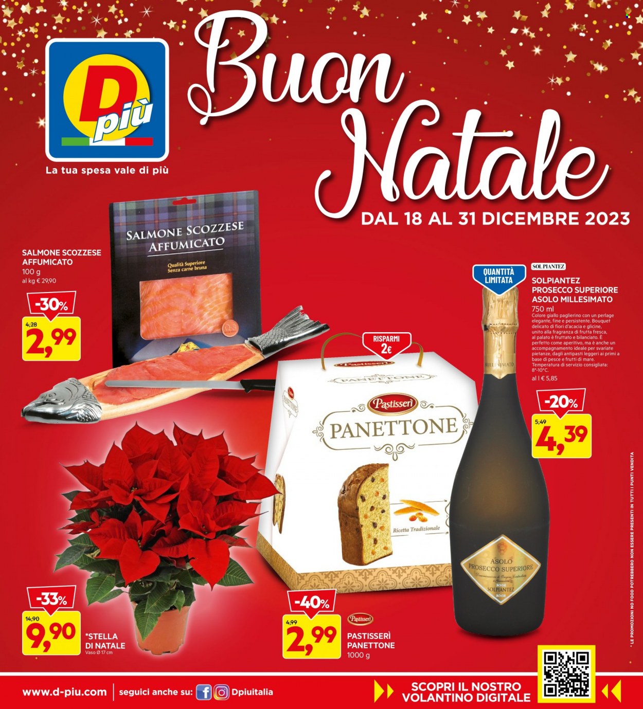 Volantino Dpiù - 18/12/2023 - 31/12/2023. Pagina 1