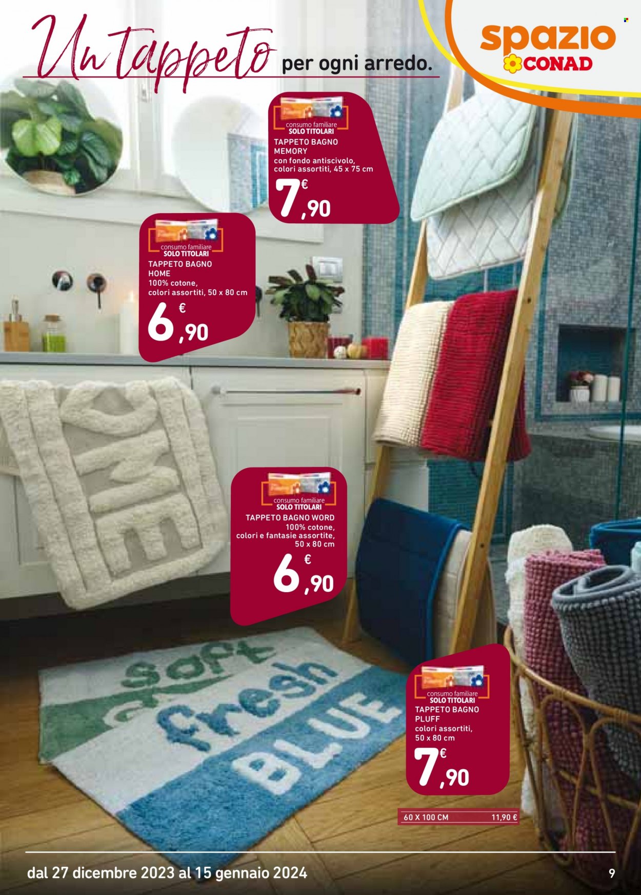 Volantino Spazio Conad - 27/12/2023 - 15/1/2024. Pagina 9