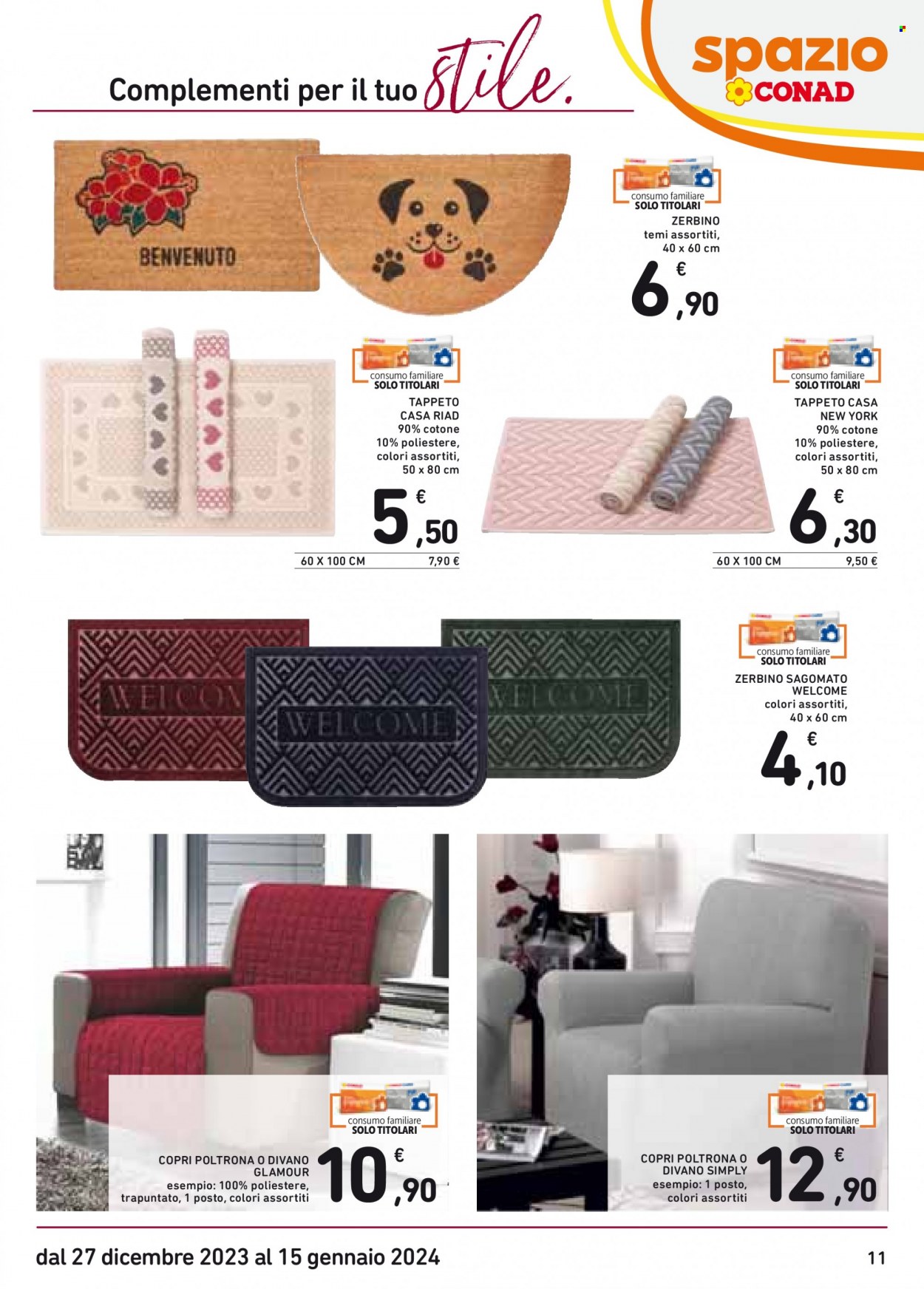 Volantino Spazio Conad - 27/12/2023 - 15/1/2024. Pagina 11