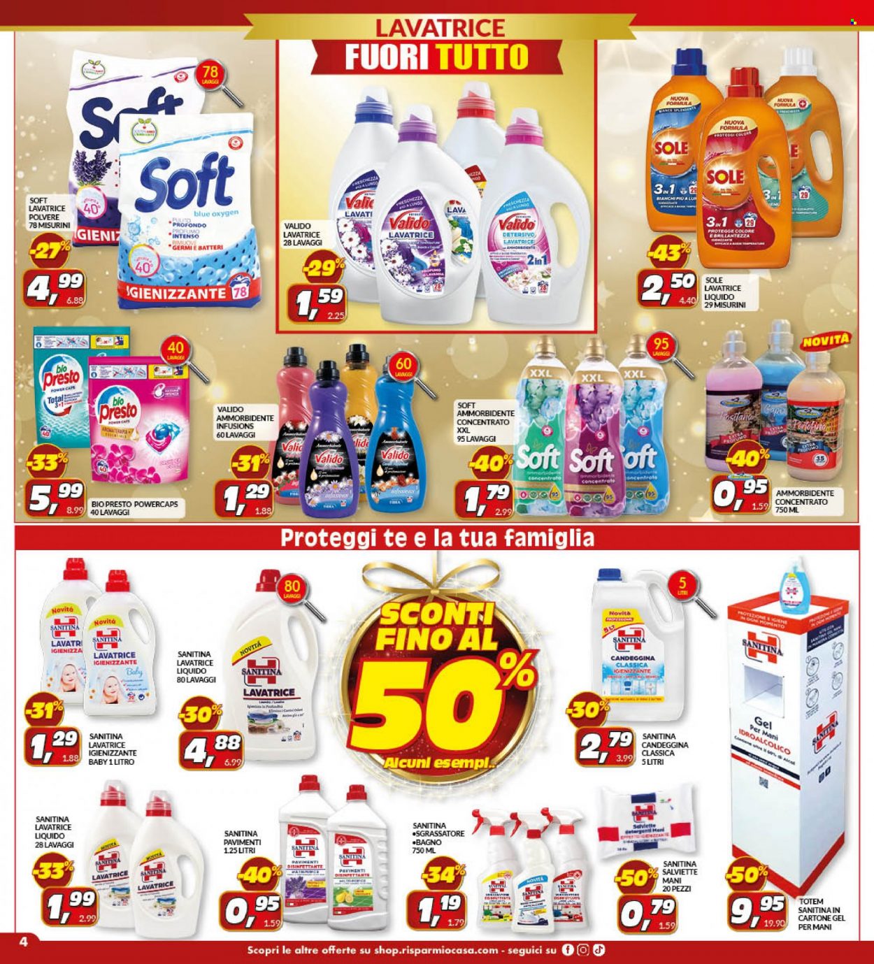 Volantino Risparmio Casa - 18/12/2023 - 7/1/2024. Pagina 4