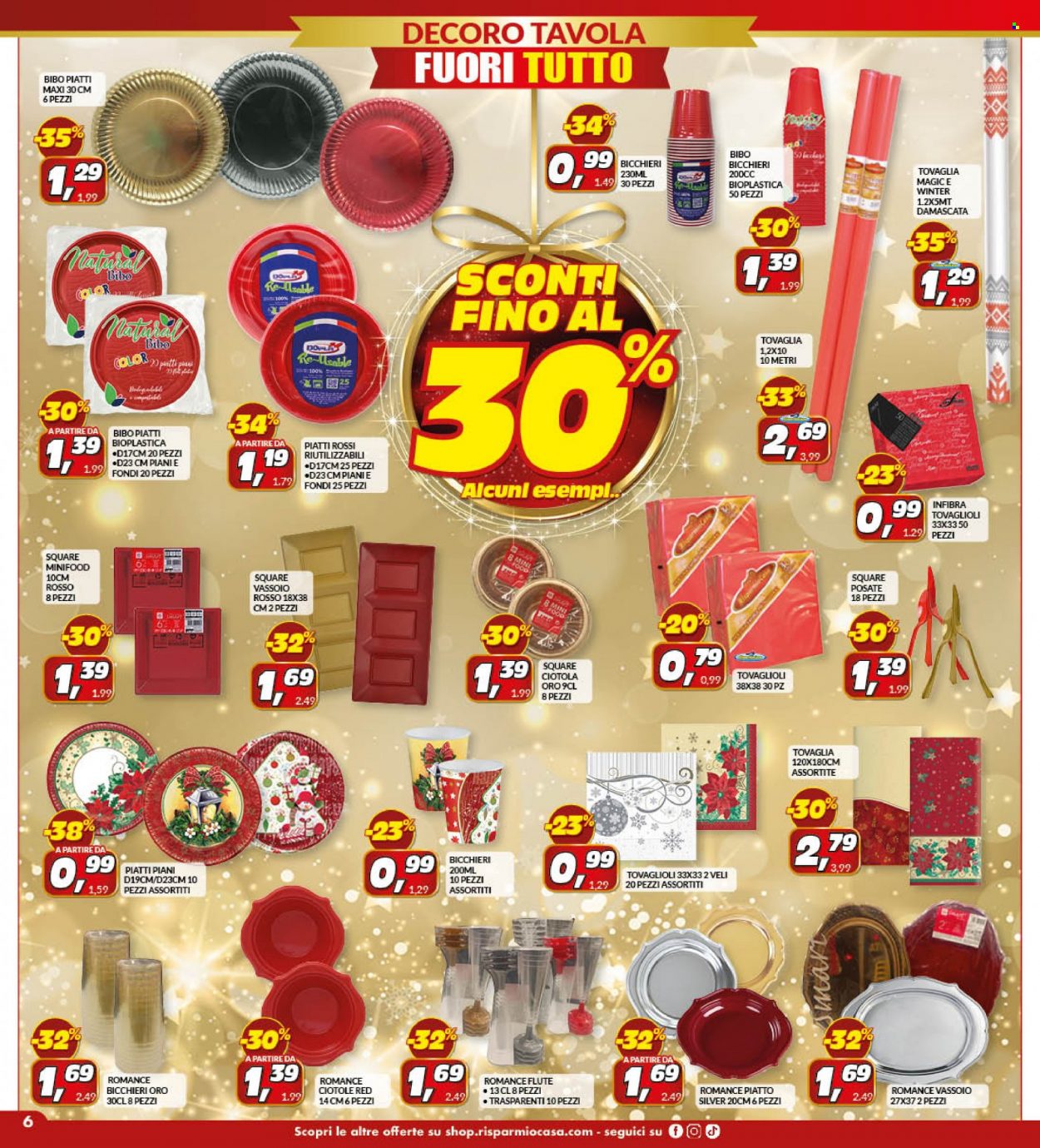 Volantino Risparmio Casa - 18/12/2023 - 7/1/2024. Pagina 6