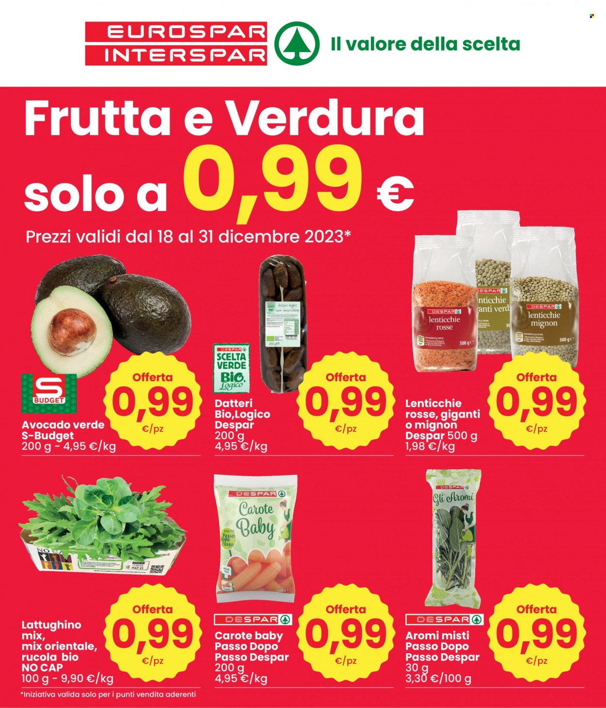 Volantino Interspar - 18/12/2023 - 31/12/2023. Pagina 2