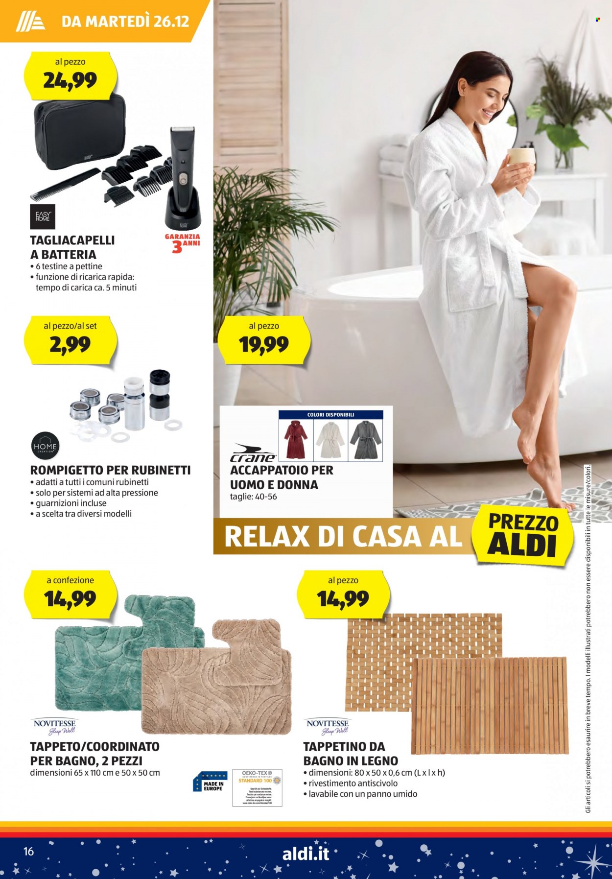 Volantino Aldi - 26/12/2023 - 31/12/2023. Pagina 16