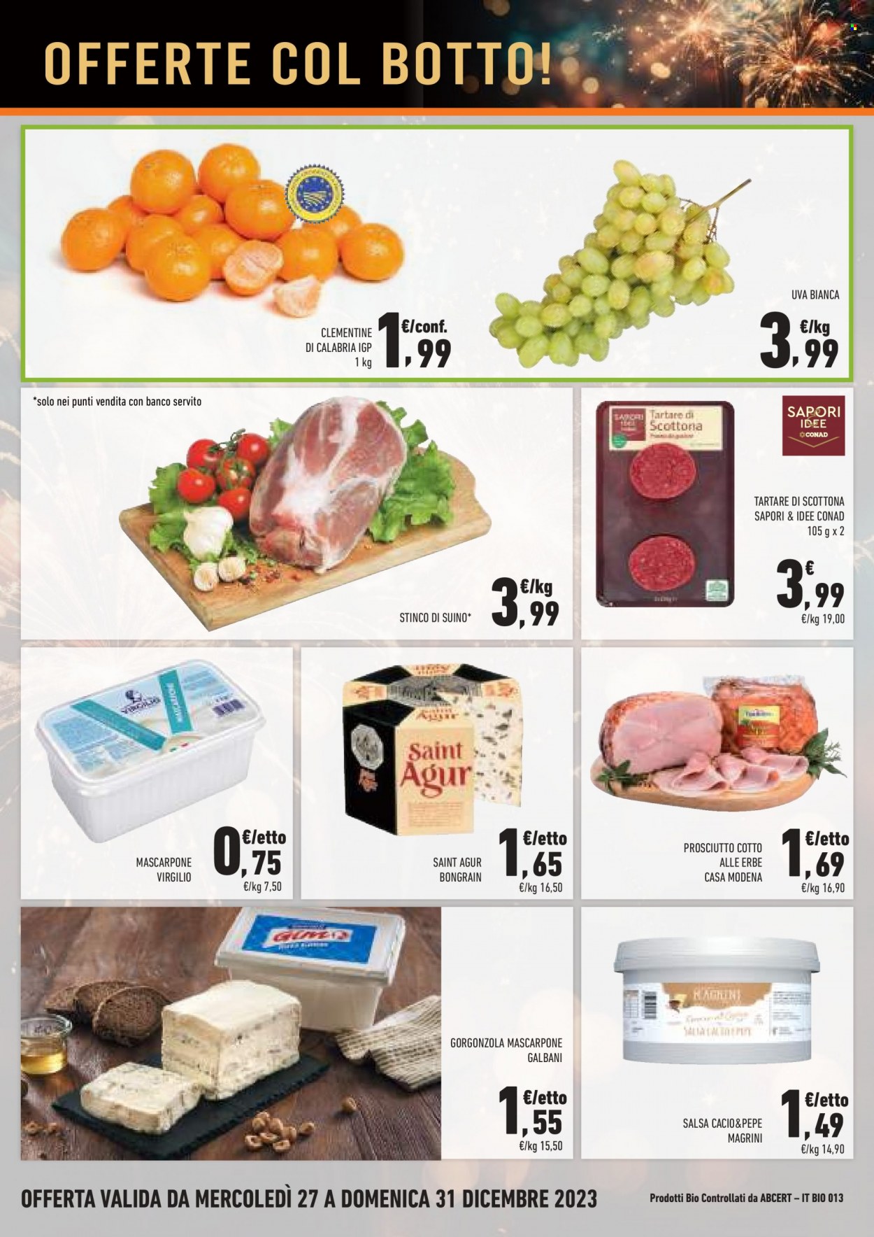 Leták Conad - 27.12.2023 - 31.12.2023. Strana 2
