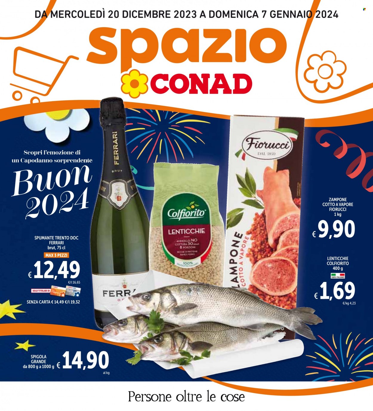 Volantino Spazio Conad - 20/12/2023 - 7/1/2024. Pagina 1