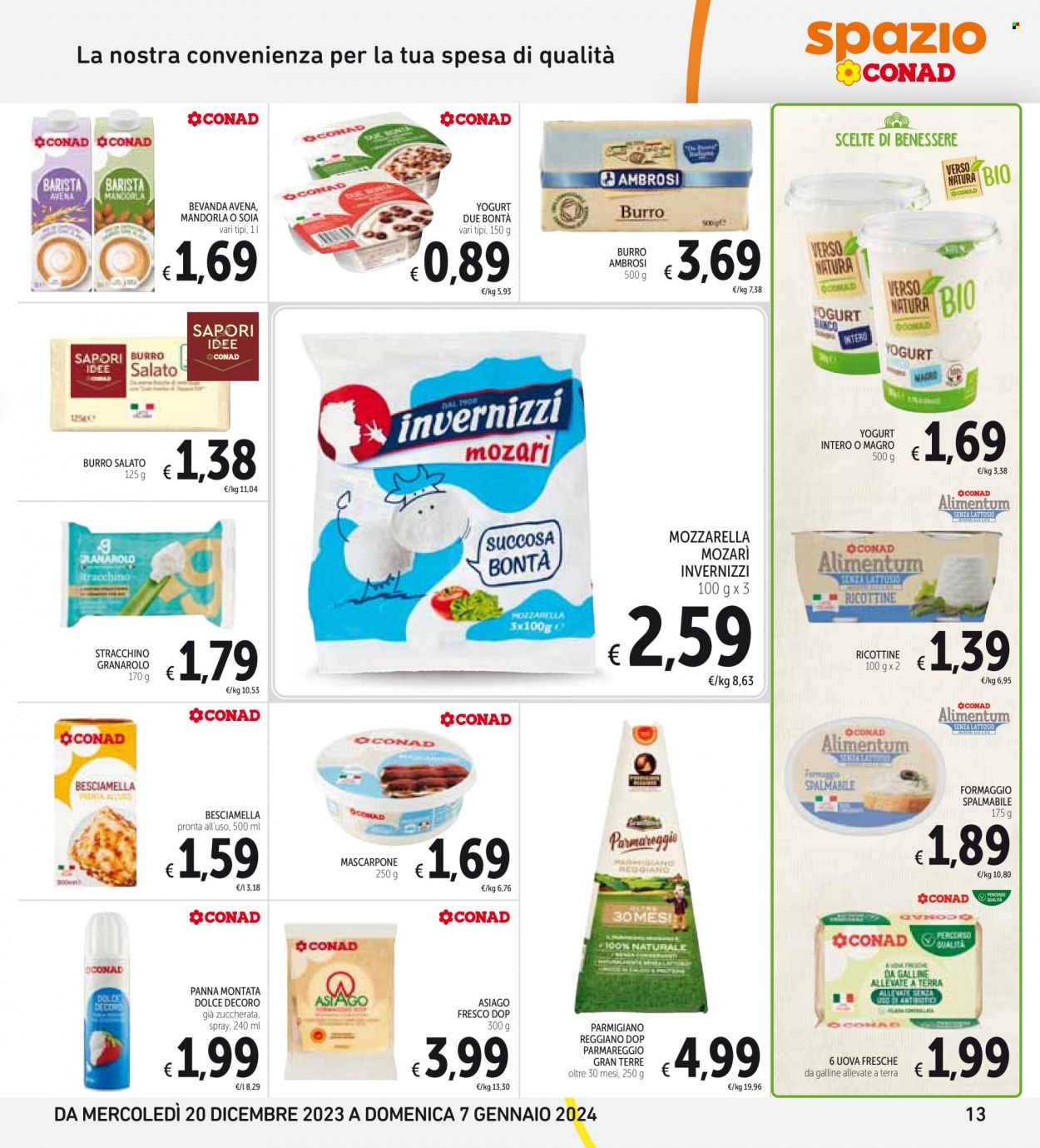 Volantino Spazio Conad - 20/12/2023 - 7/1/2024. Pagina 13