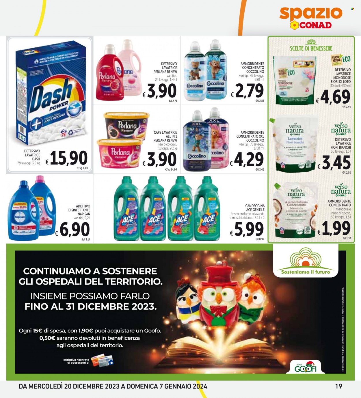 Volantino Spazio Conad - 20/12/2023 - 7/1/2024. Pagina 19