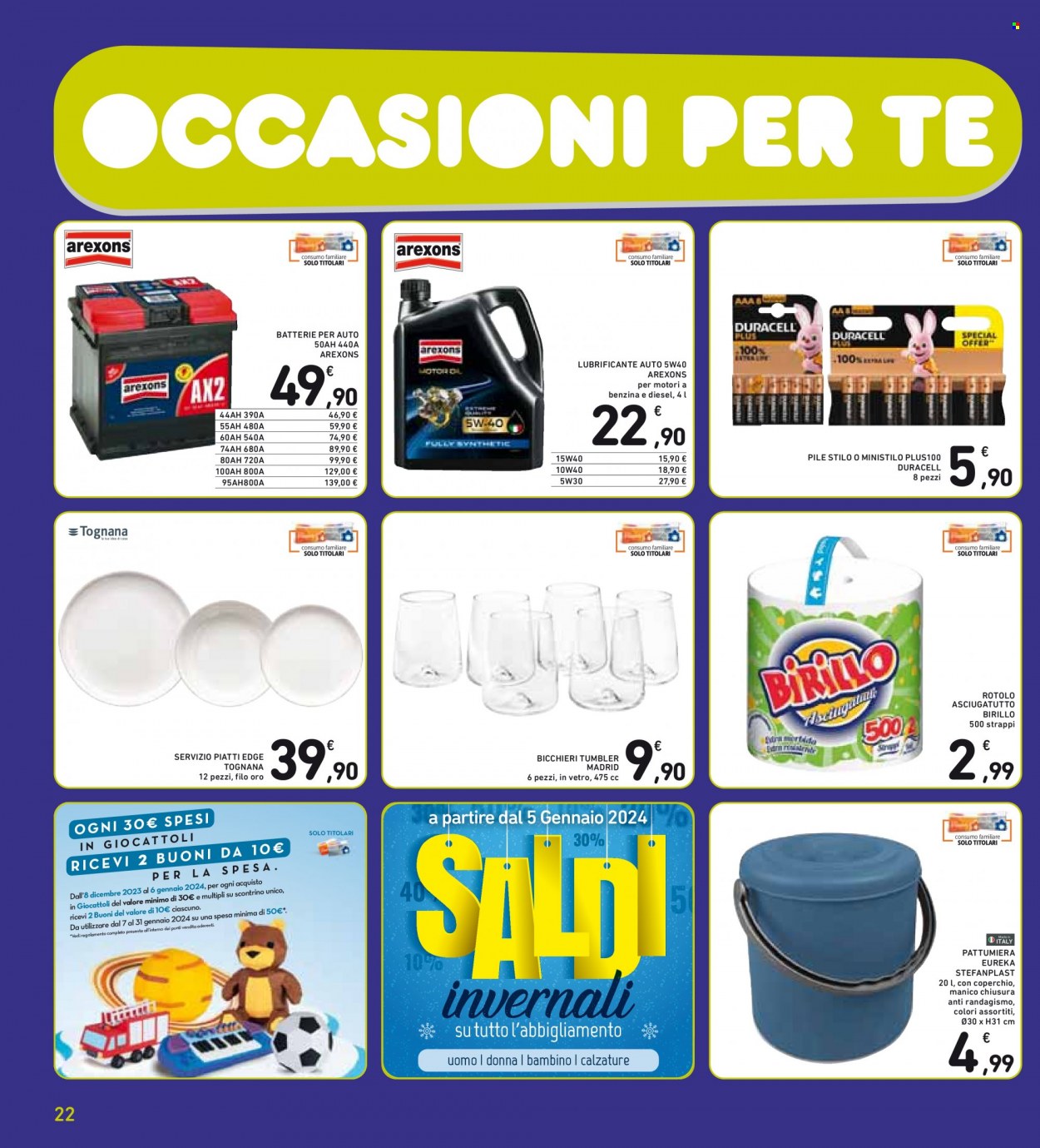 Volantino Spazio Conad - 20/12/2023 - 7/1/2024. Pagina 22