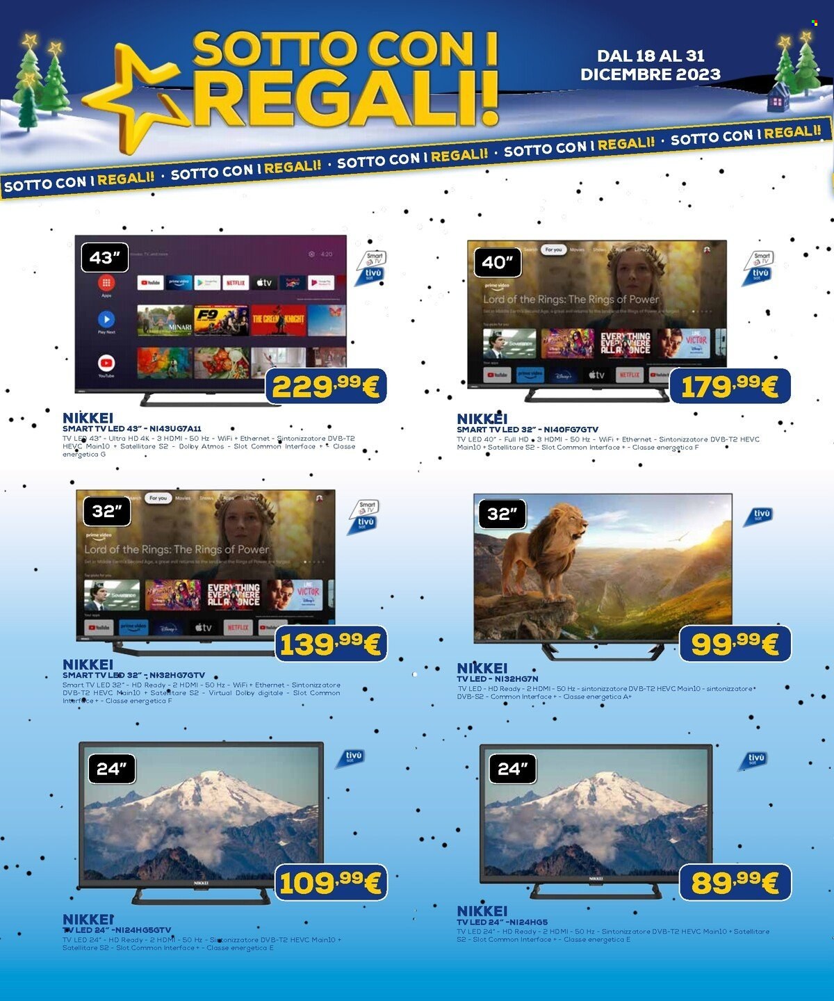 Volantino Euronics - 18/12/2023 - 31/12/2023. Pagina 12