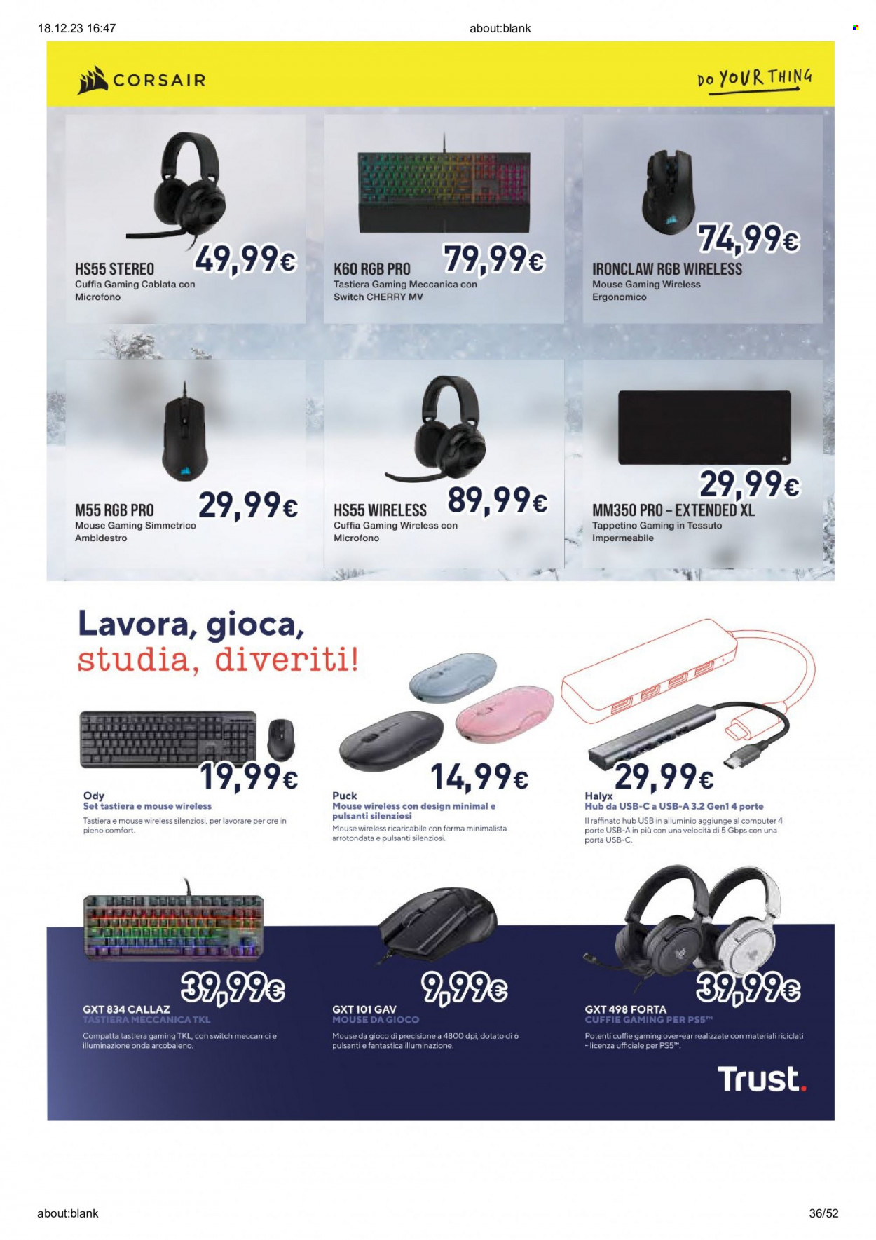 Volantino Unieuro - 17/12/2023 - 24/12/2023. Pagina 36
