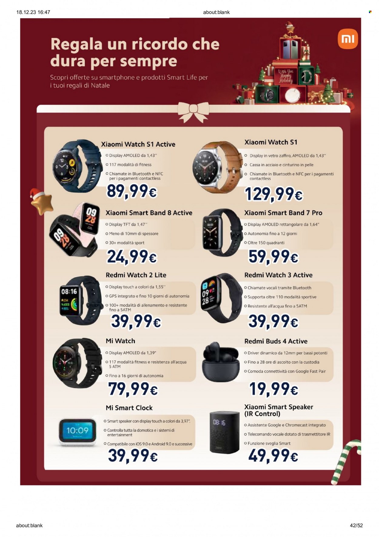 Volantino Unieuro - 17/12/2023 - 24/12/2023. Pagina 42