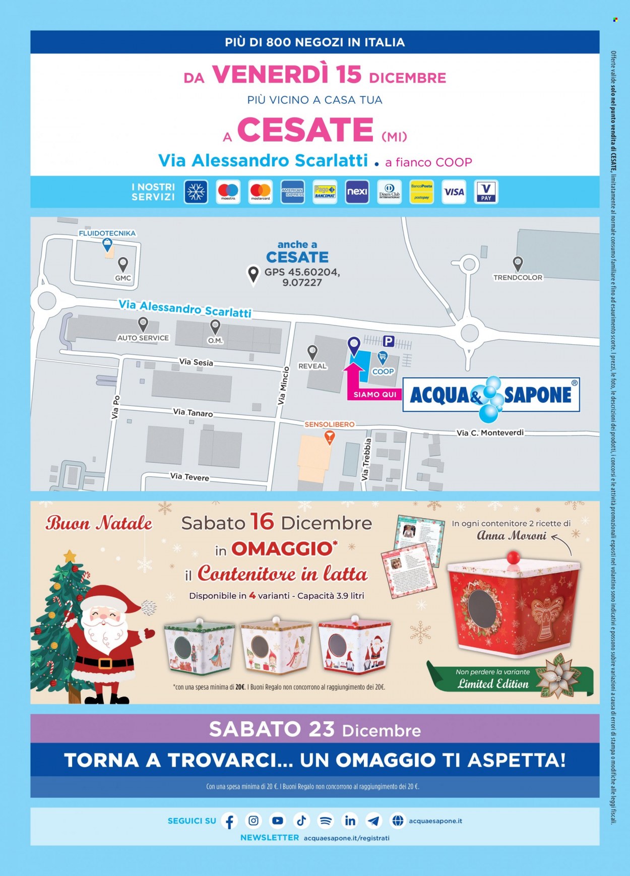 Volantino Acqua & Sapone - 15/12/2023 - 31/12/2023. Pagina 8