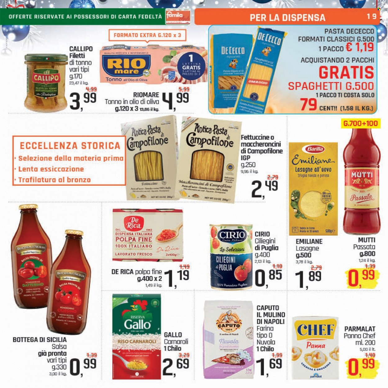 Volantino Famila - 19/12/2023 - 28/12/2023. Pagina 19