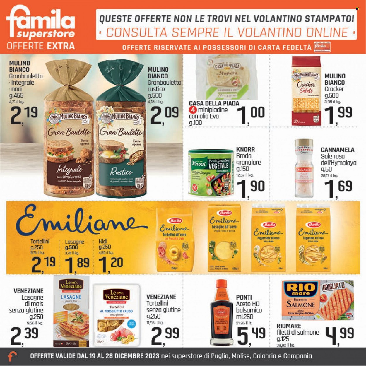 Volantino Famila - 19/12/2023 - 28/12/2023. Pagina 23