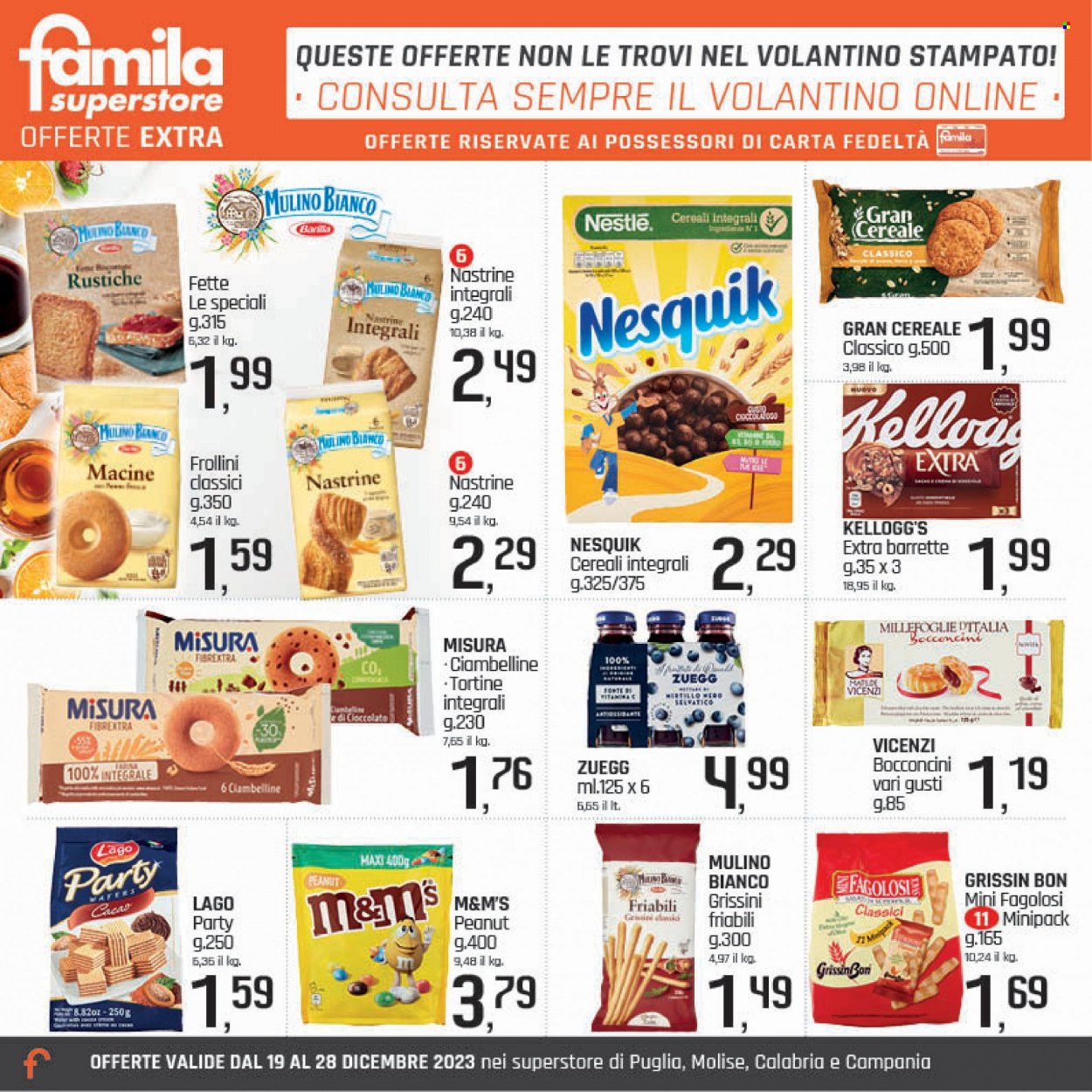Volantino Famila - 19/12/2023 - 28/12/2023. Pagina 30
