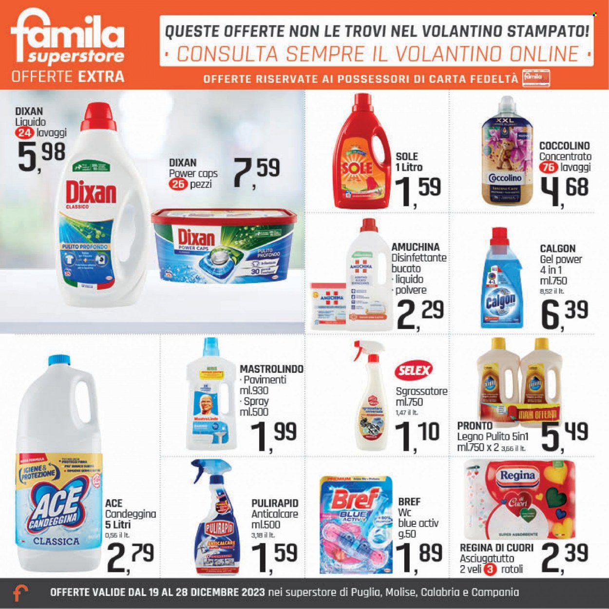 Volantino Famila - 19/12/2023 - 28/12/2023. Pagina 35