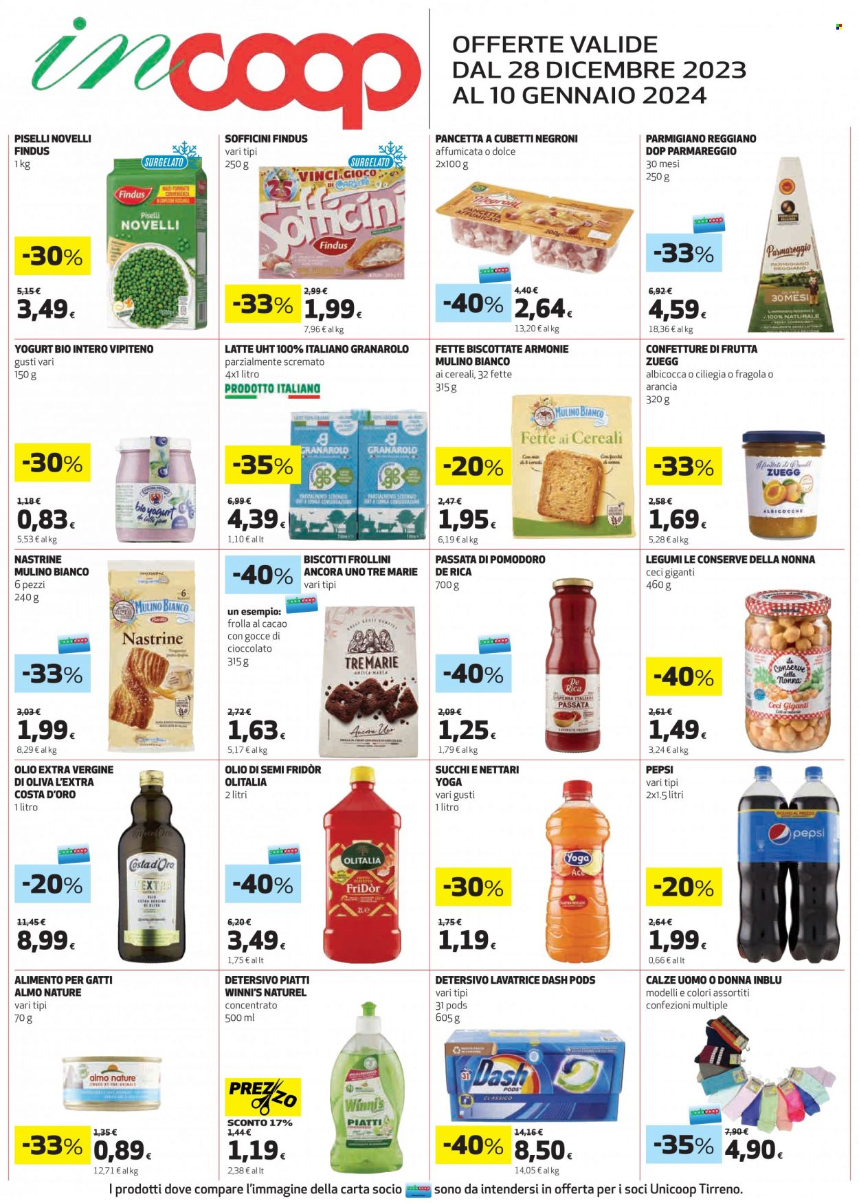 Leták Coop - 28.12.2023 - 10.1.2024. Strana 2