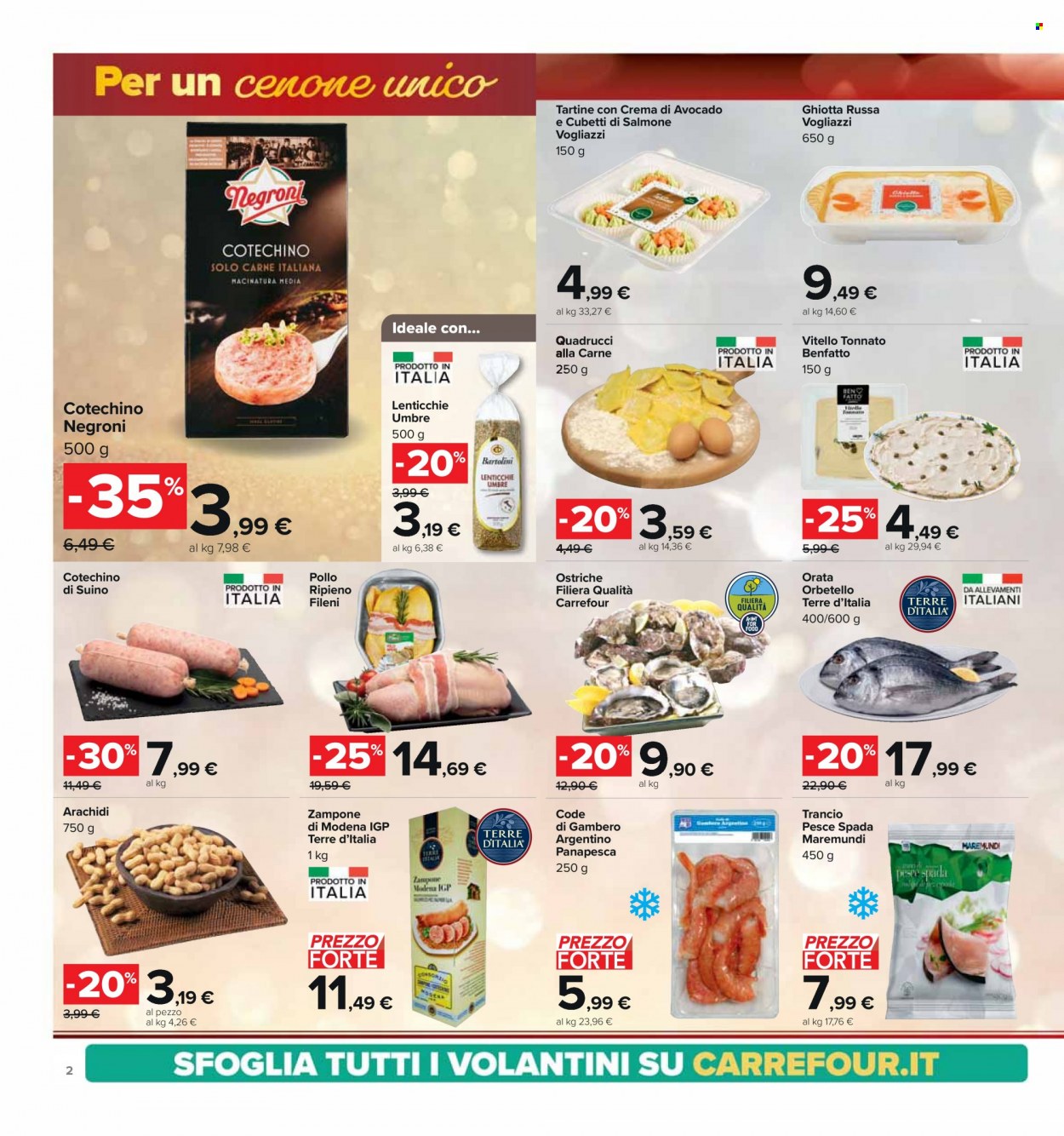 Volantino Carrefour - 27/12/2023 - 4/1/2024. Pagina 2