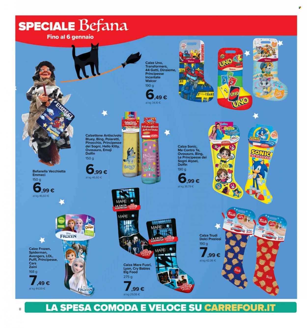 Volantino Carrefour - 27/12/2023 - 4/1/2024. Pagina 8