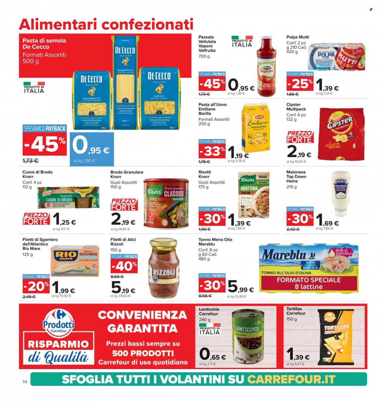 Volantino Carrefour - 27/12/2023 - 4/1/2024. Pagina 14