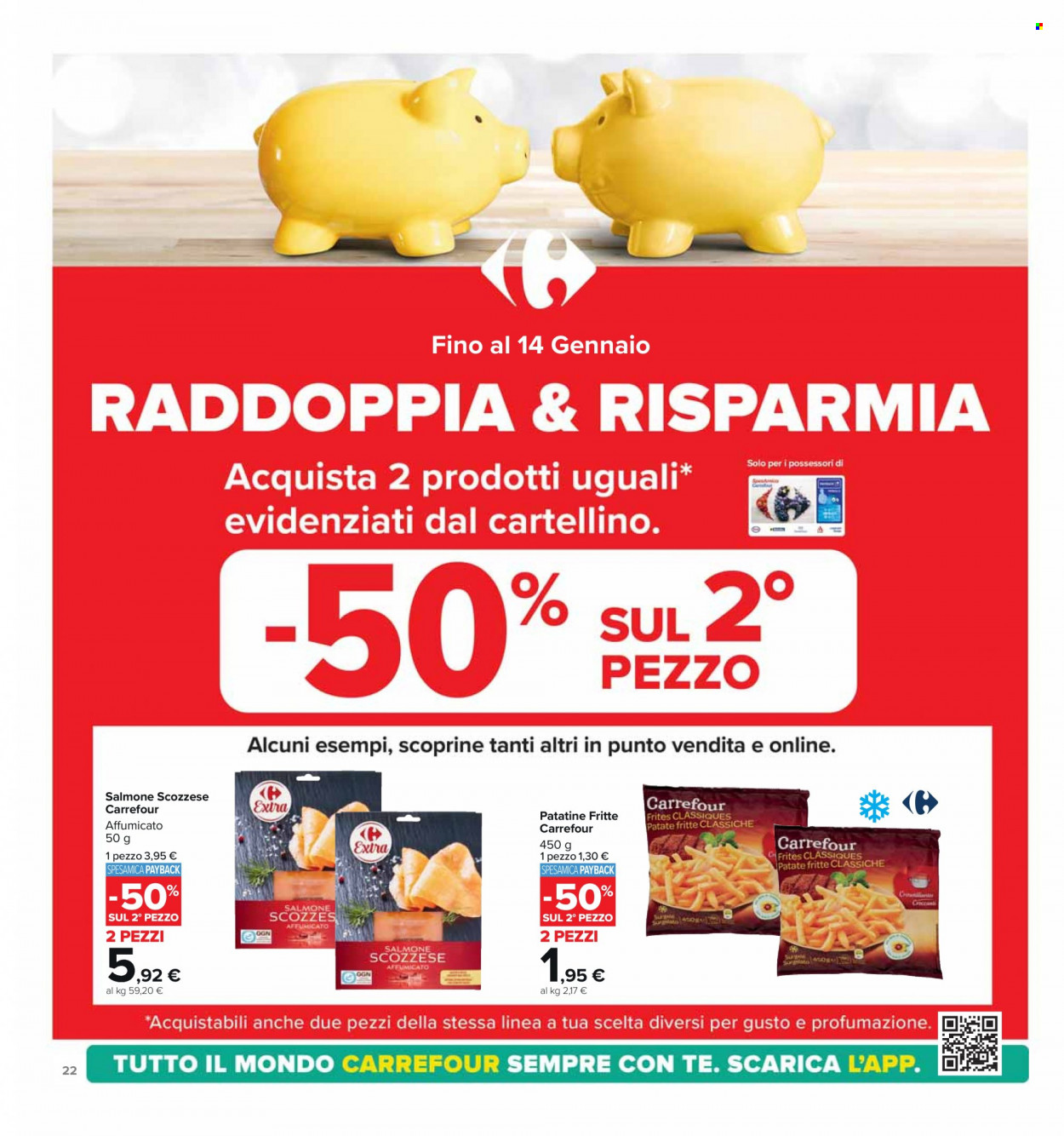 Volantino Carrefour - 27/12/2023 - 4/1/2024. Pagina 22