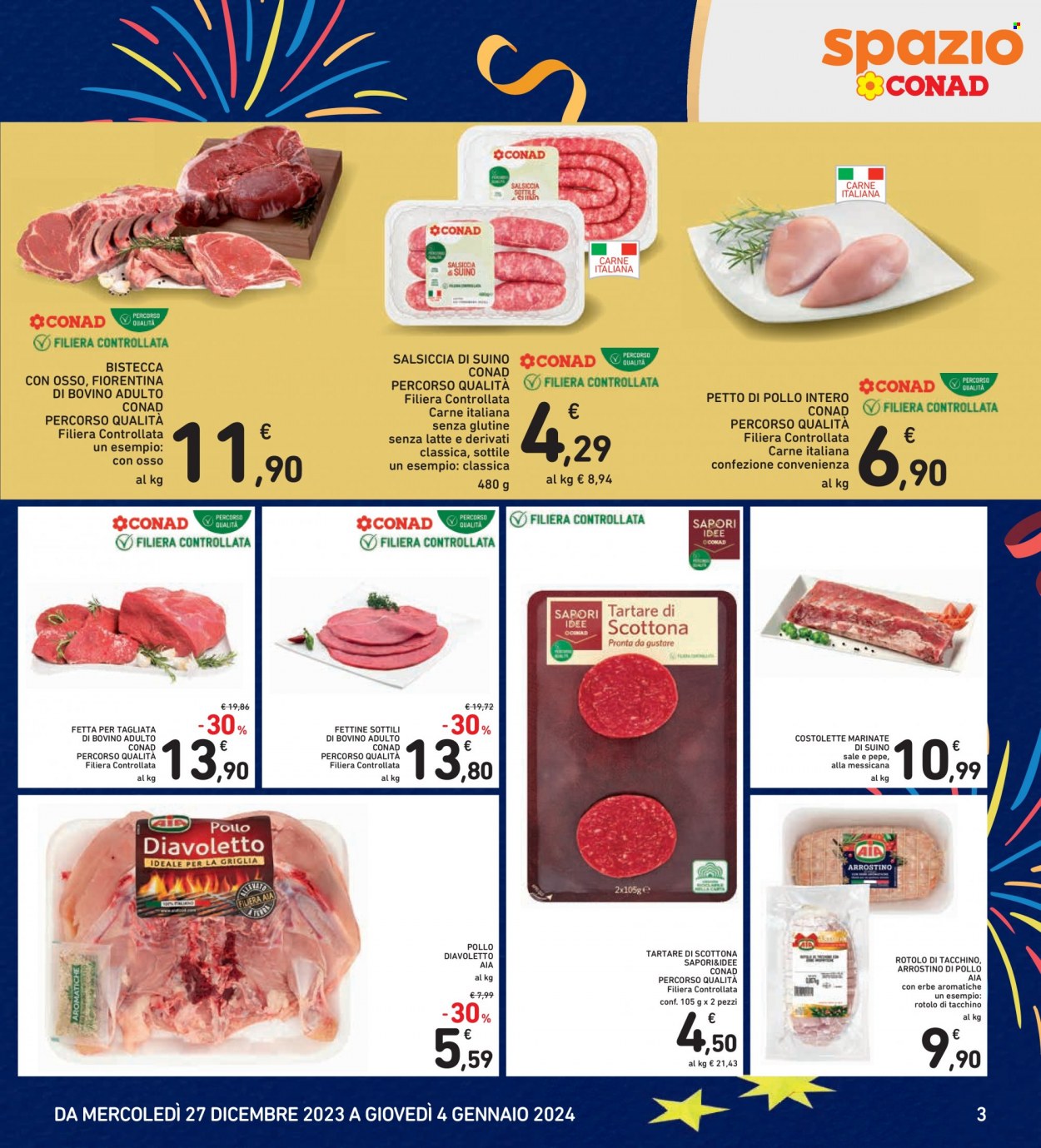 Volantino Spazio Conad - 27/12/2023 - 4/1/2024. Pagina 3