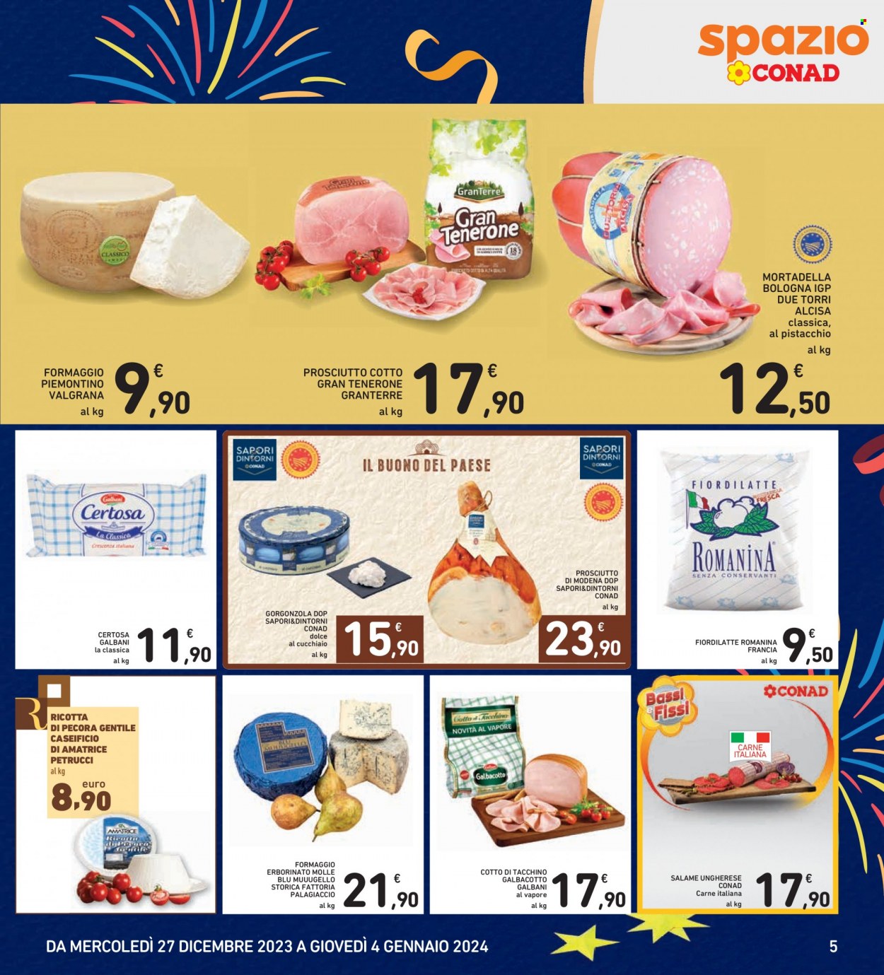 Volantino Spazio Conad - 27/12/2023 - 4/1/2024. Pagina 5