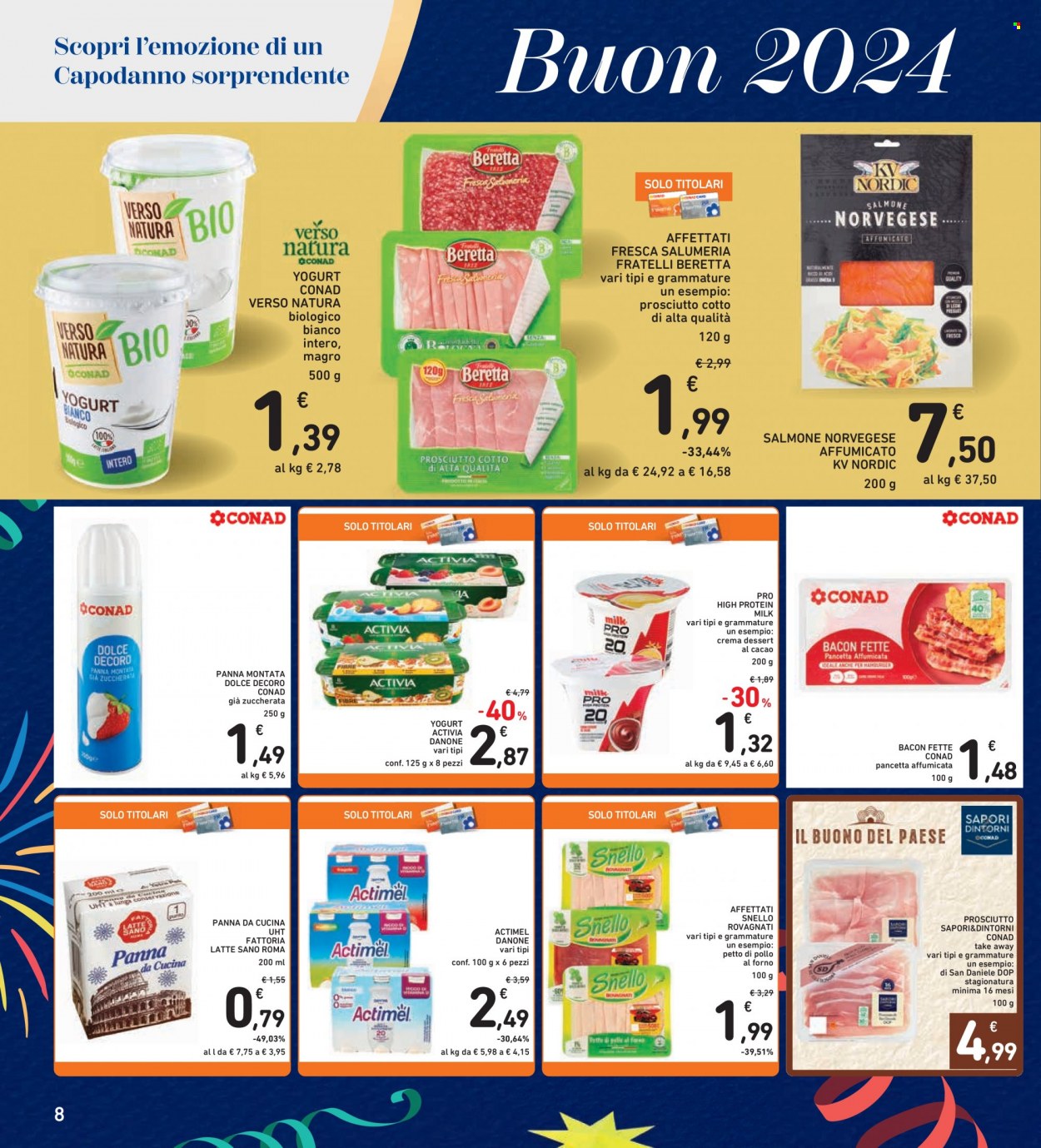 Volantino Spazio Conad - 27/12/2023 - 4/1/2024. Pagina 8