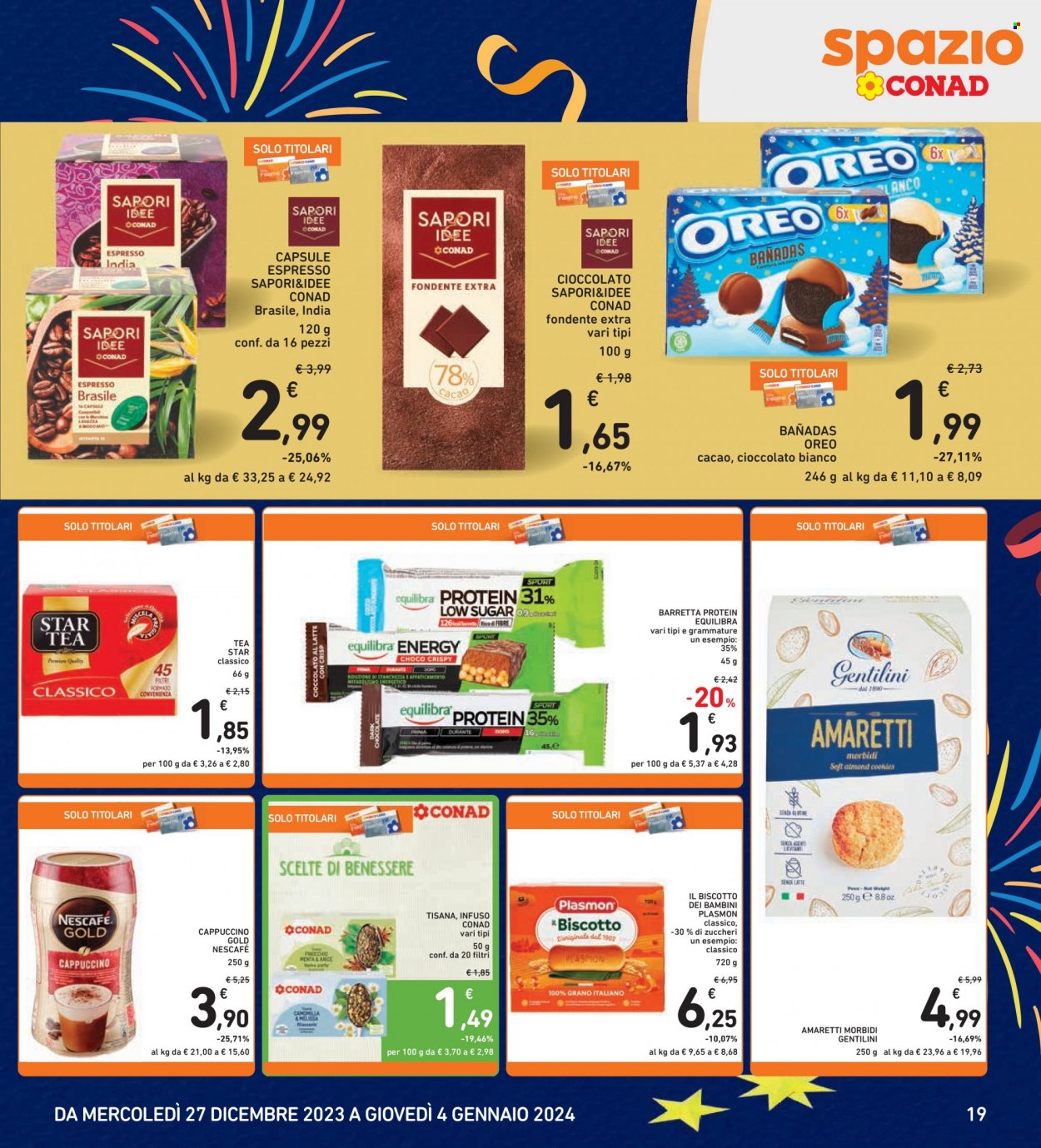 Volantino Spazio Conad - 27/12/2023 - 4/1/2024. Pagina 19