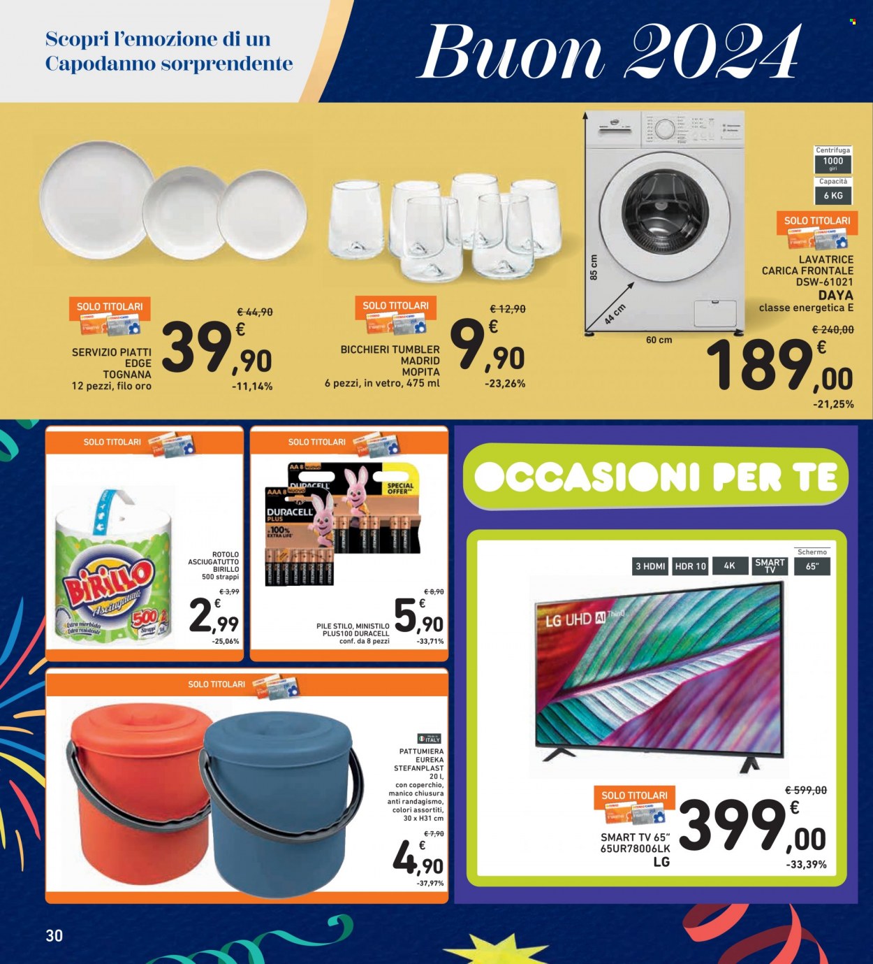 Volantino Spazio Conad - 27/12/2023 - 4/1/2024. Pagina 30