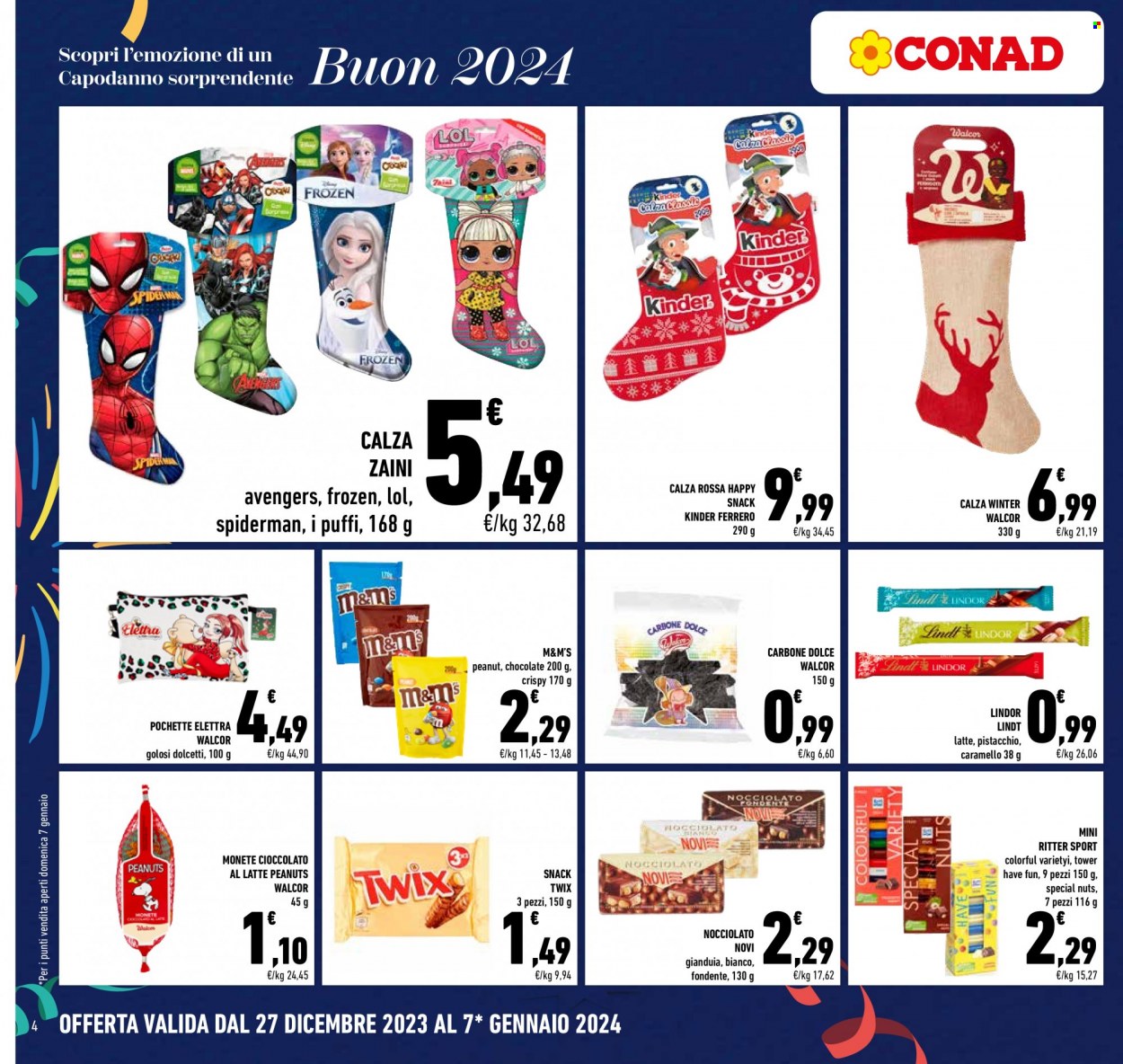 Leták Conad - 27.12.2023 - 7.1.2024. Strana 4