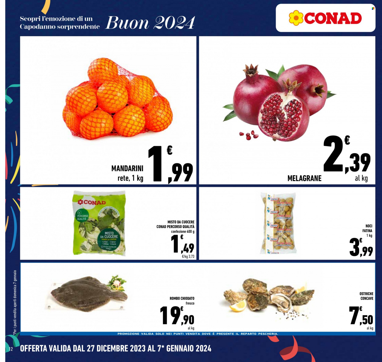 Volantino Conad - 27/12/2023 - 7/1/2024. Pagina 12