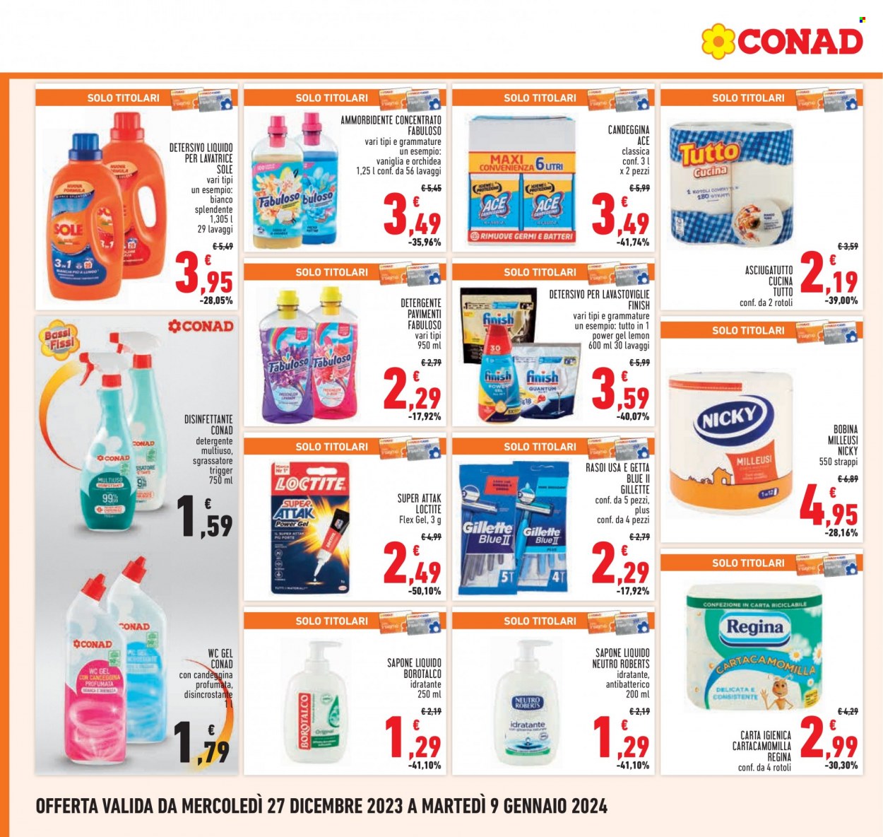 Volantino Conad - 27/12/2023 - 9/1/2024. Pagina 20