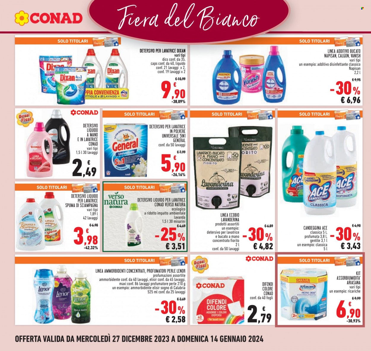 Volantino Conad - 27/12/2023 - 9/1/2024. Pagina 24