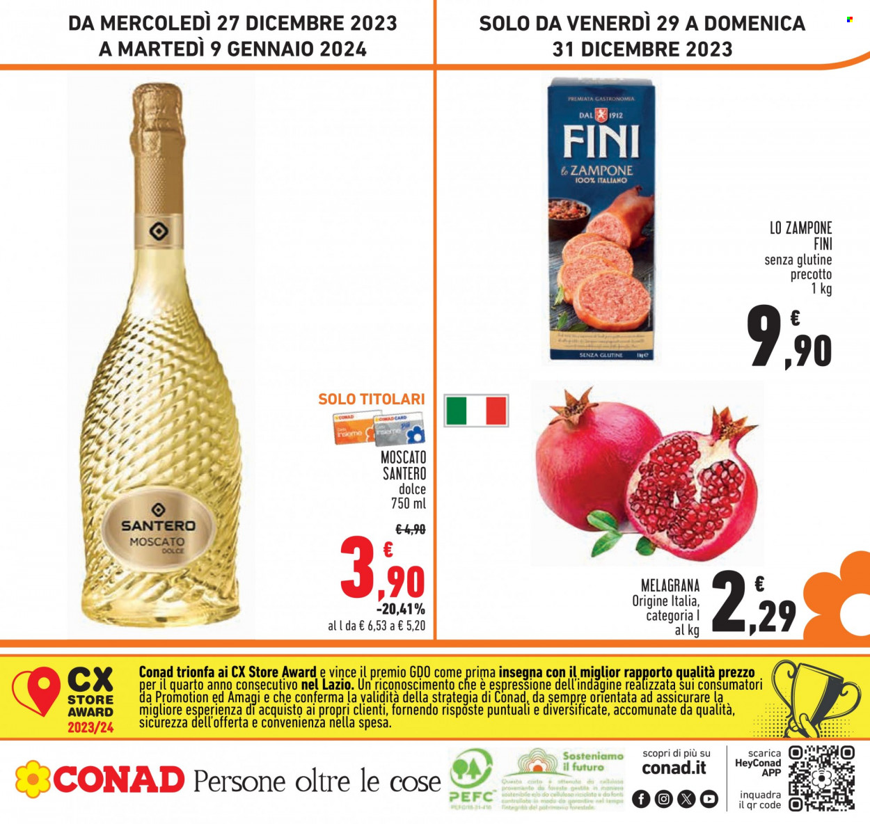Volantino Conad - 27/12/2023 - 9/1/2024. Pagina 28