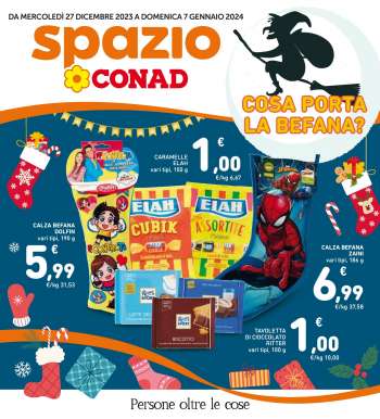 Volantino Spazio Conad - 27/12/2023 - 7/1/2024.